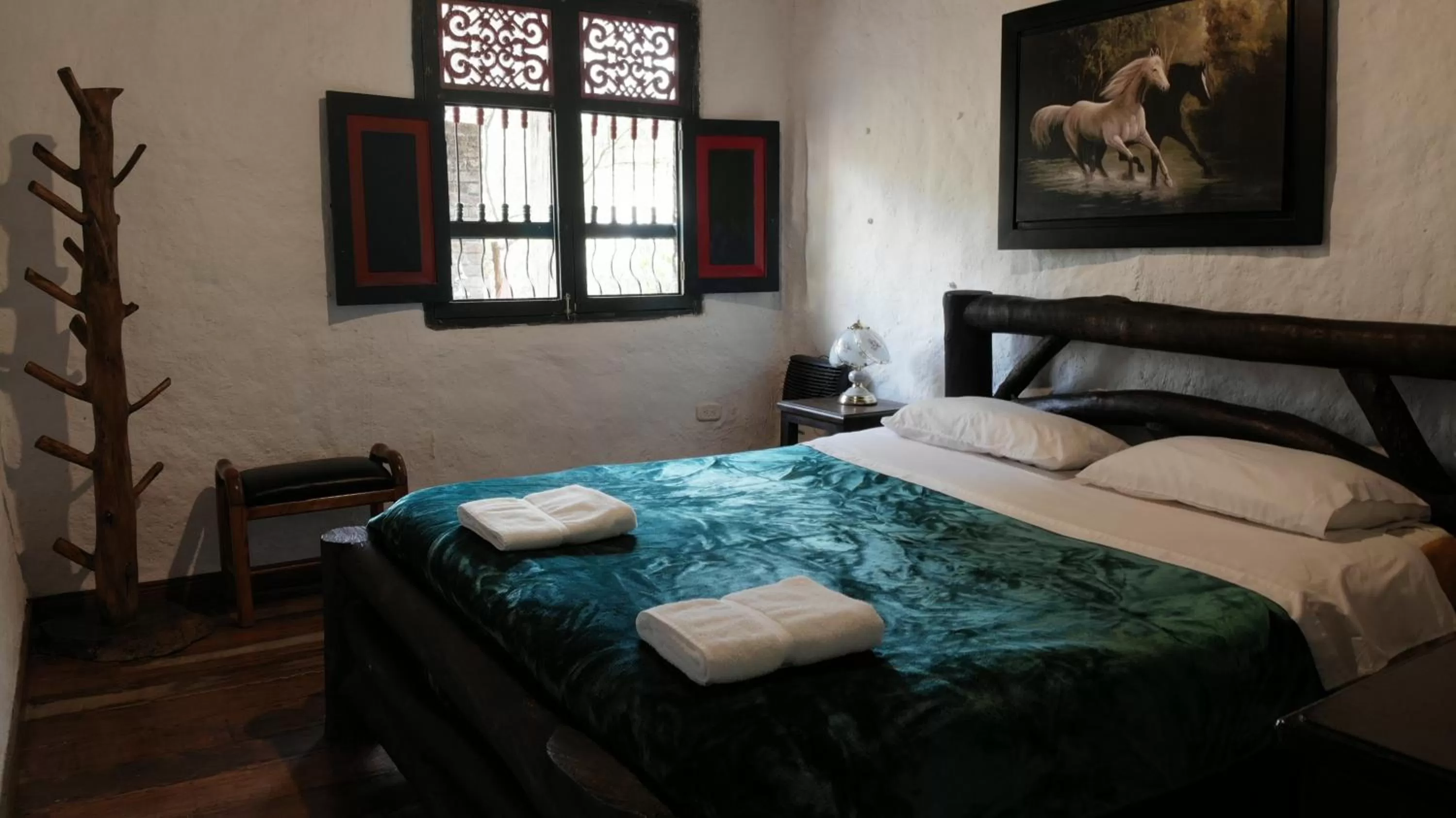 Bedroom, Bed in Finca Campestre La Adelita B&B