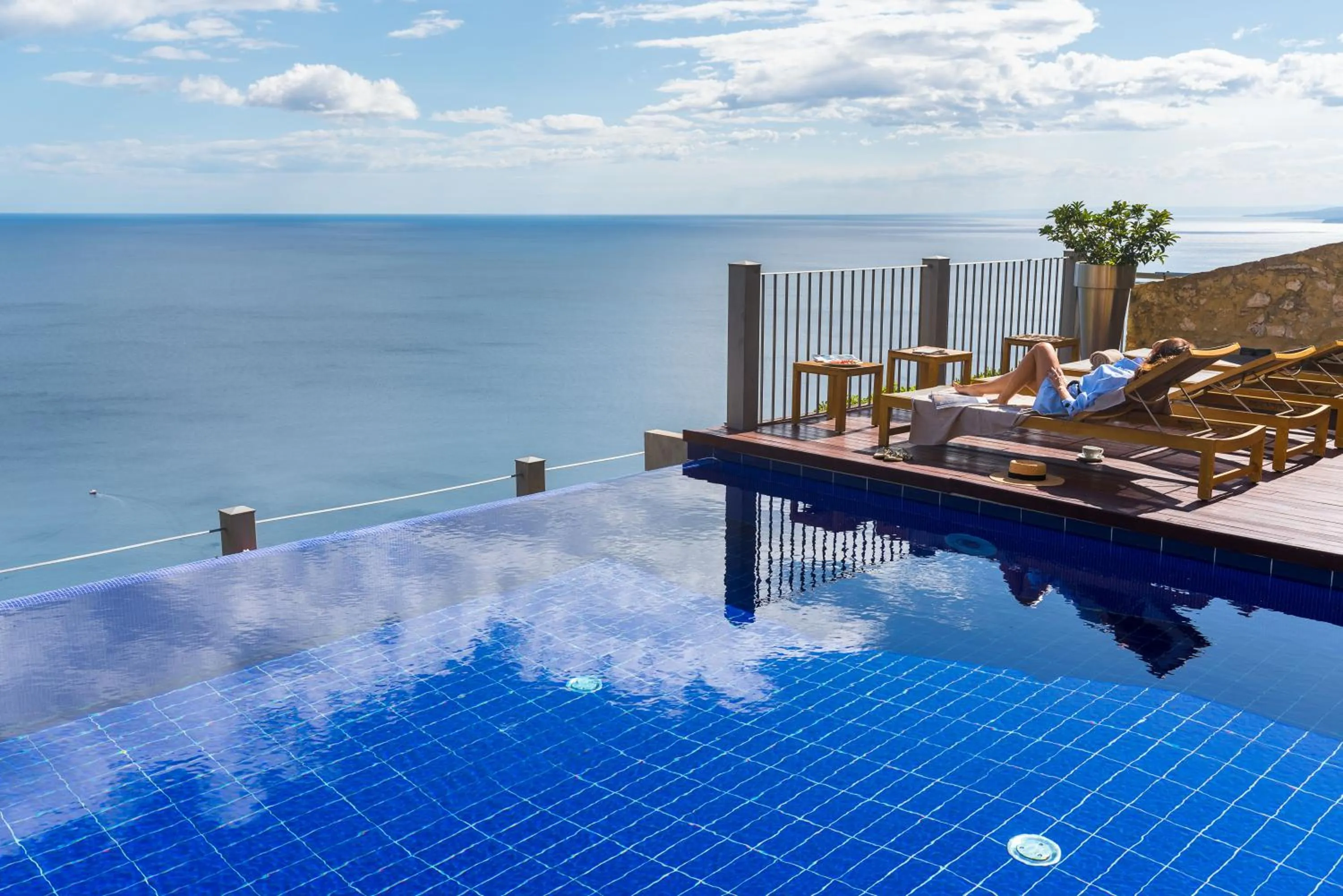 People in Hotel Metropole Taormina