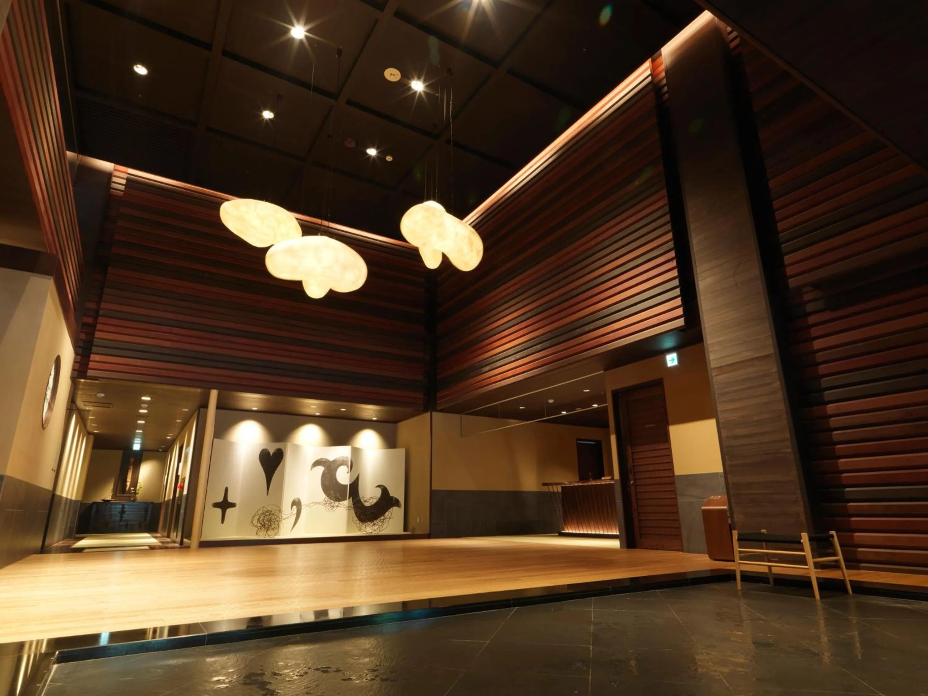 Lobby or reception in Niseko Konbu Onsen Tsuruga Moku-no-sho