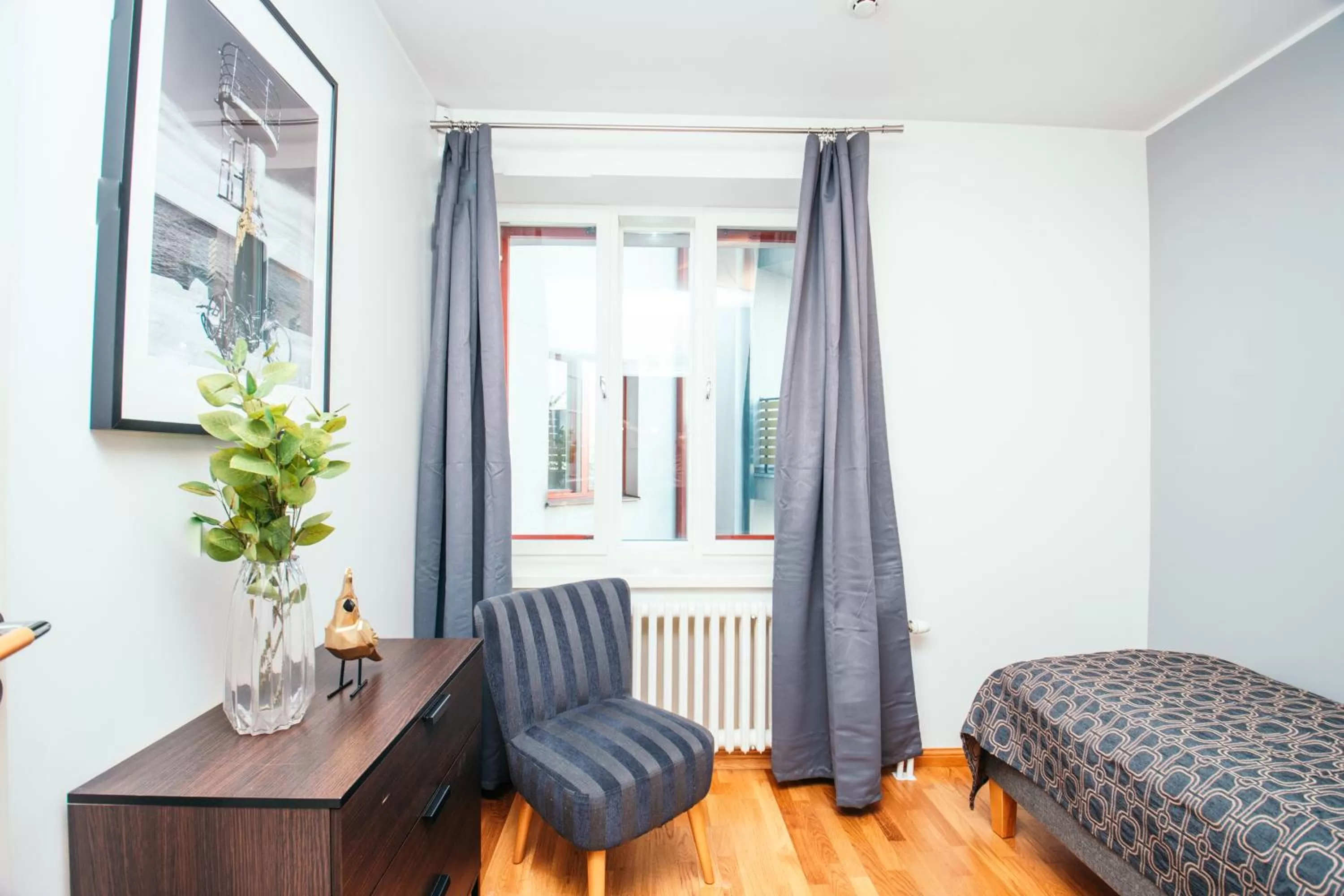 Bedroom, Bed in Tallinn City Apartments Freedom Square