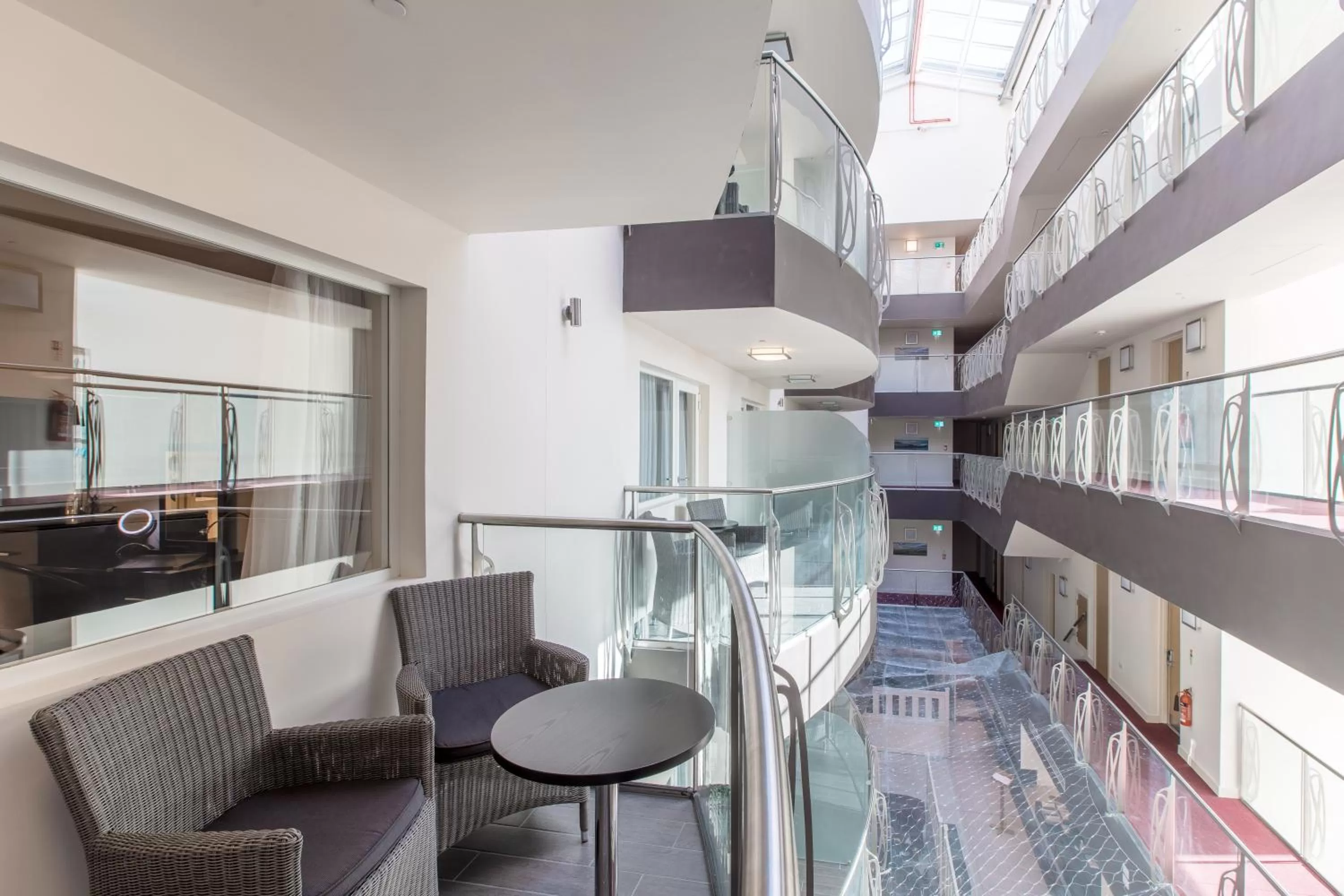 Balcony/Terrace in Mannin Hotel