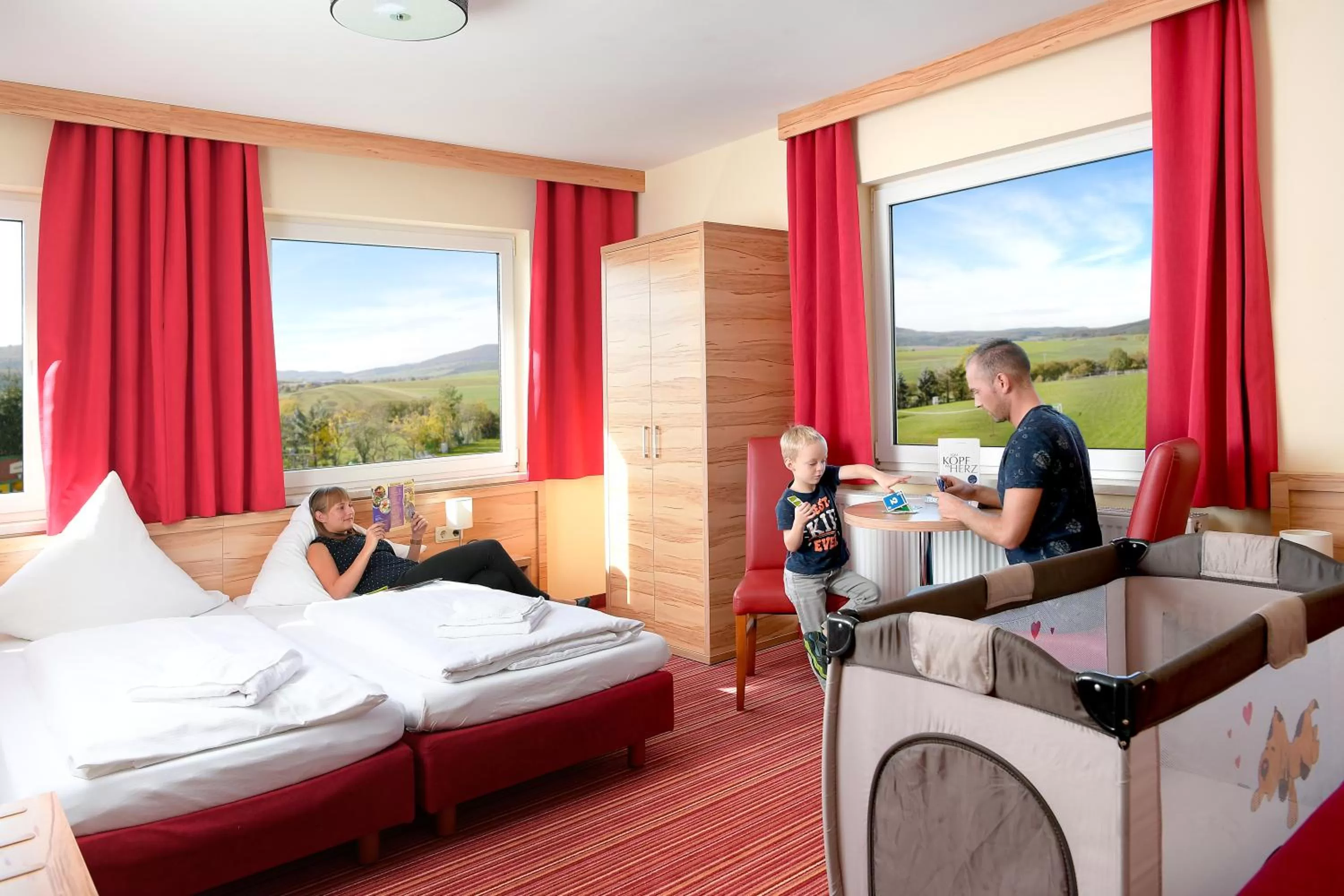 Family in Familienhotel "Rhön Feeling"