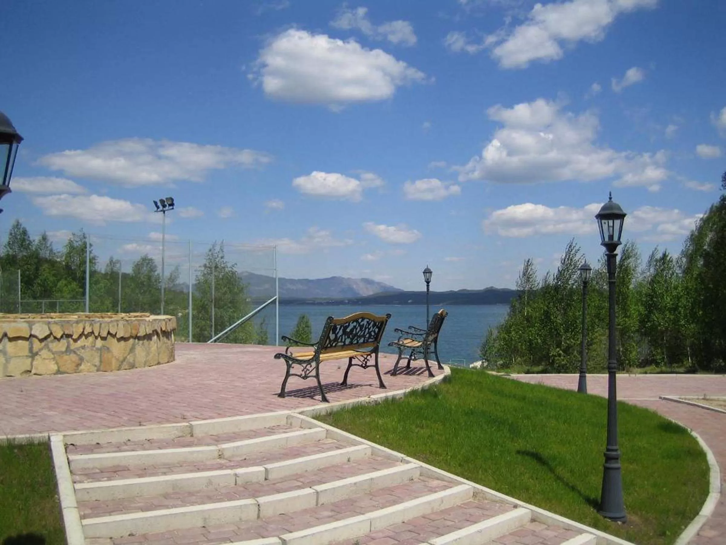 Lake view in Park Hotel Kokshetau