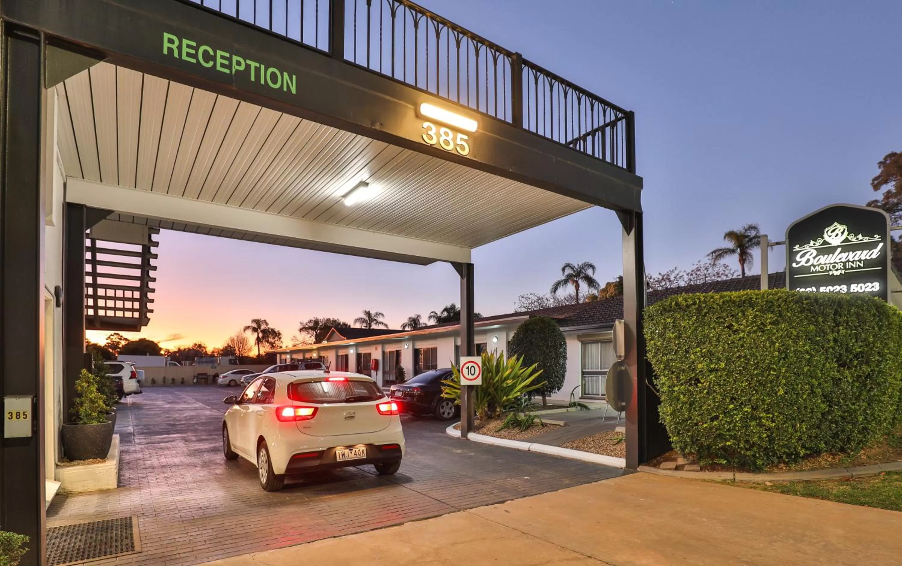 Lobby or reception in Boulevard Motor Inn Mildura