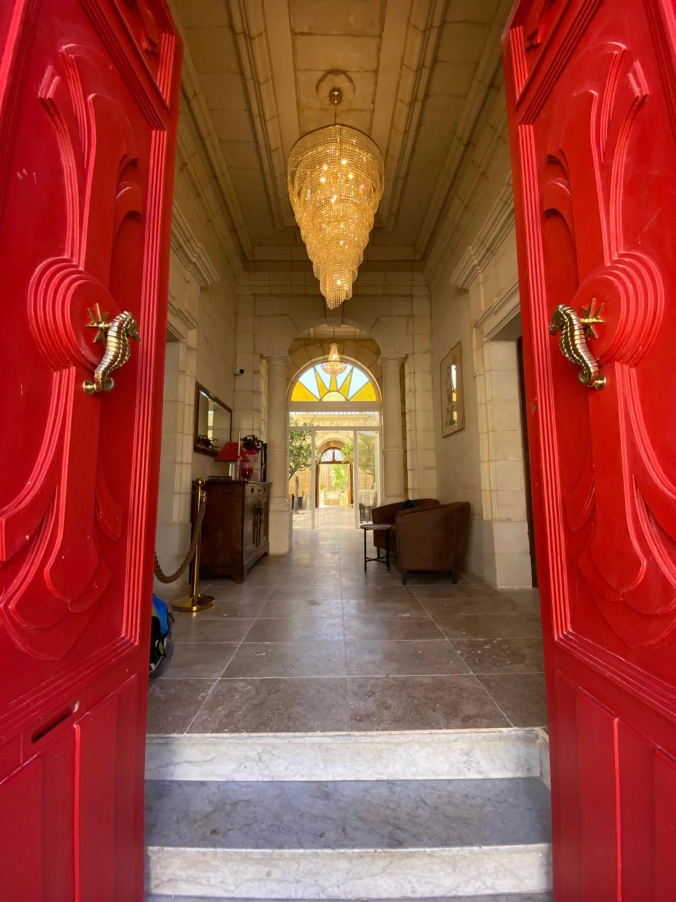 Facade/entrance in Palazzo Pisani Malta Boutique and SPA