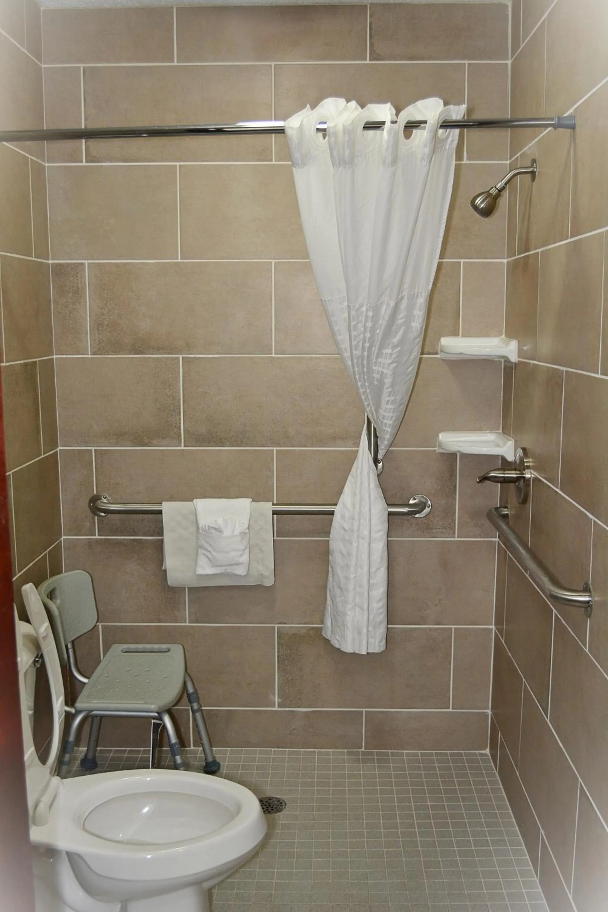 Shower in Days Inn by Wyndham Jacksonville NC