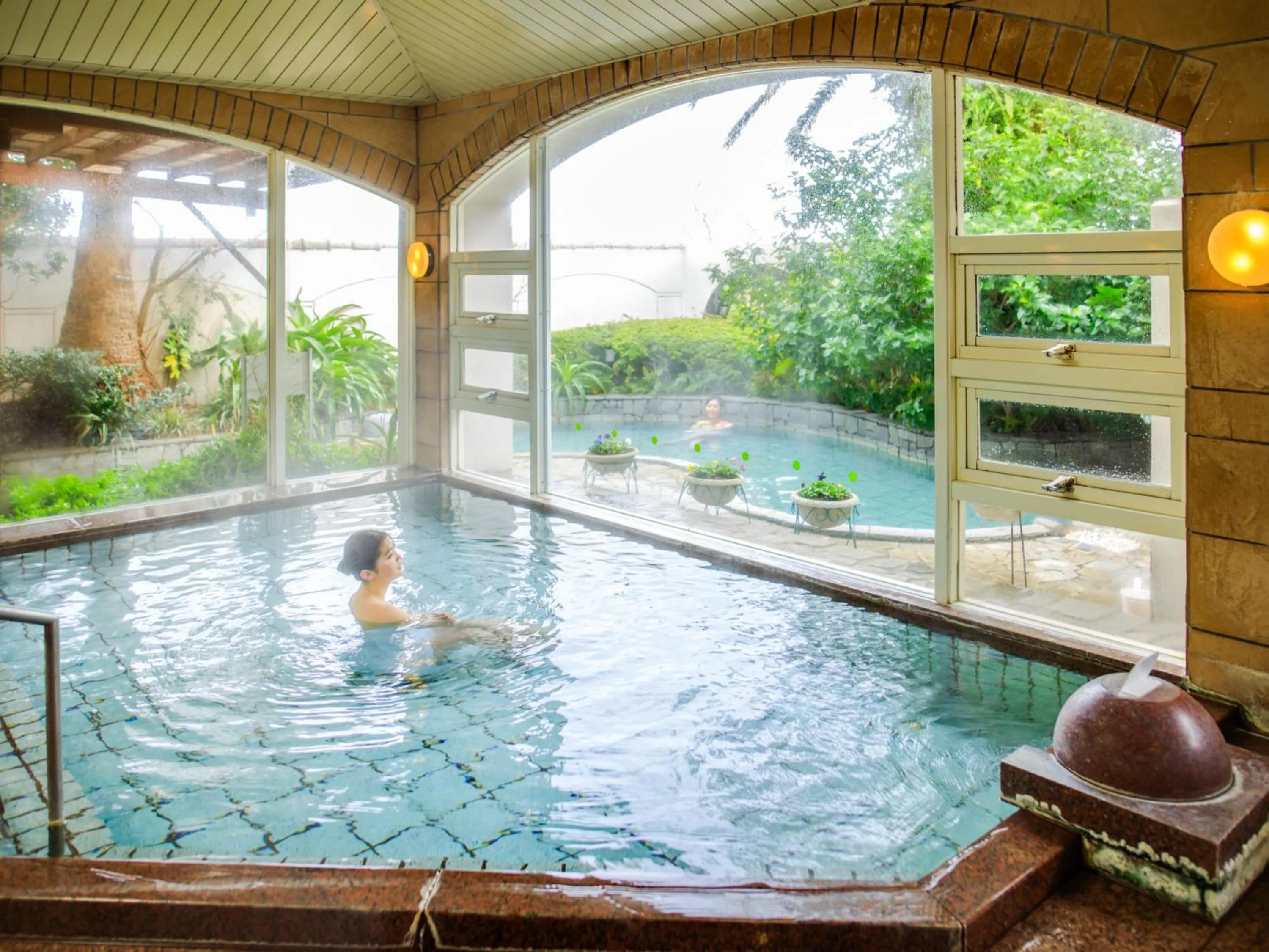 Hot Spring Bath in Ito Hotel Juraku