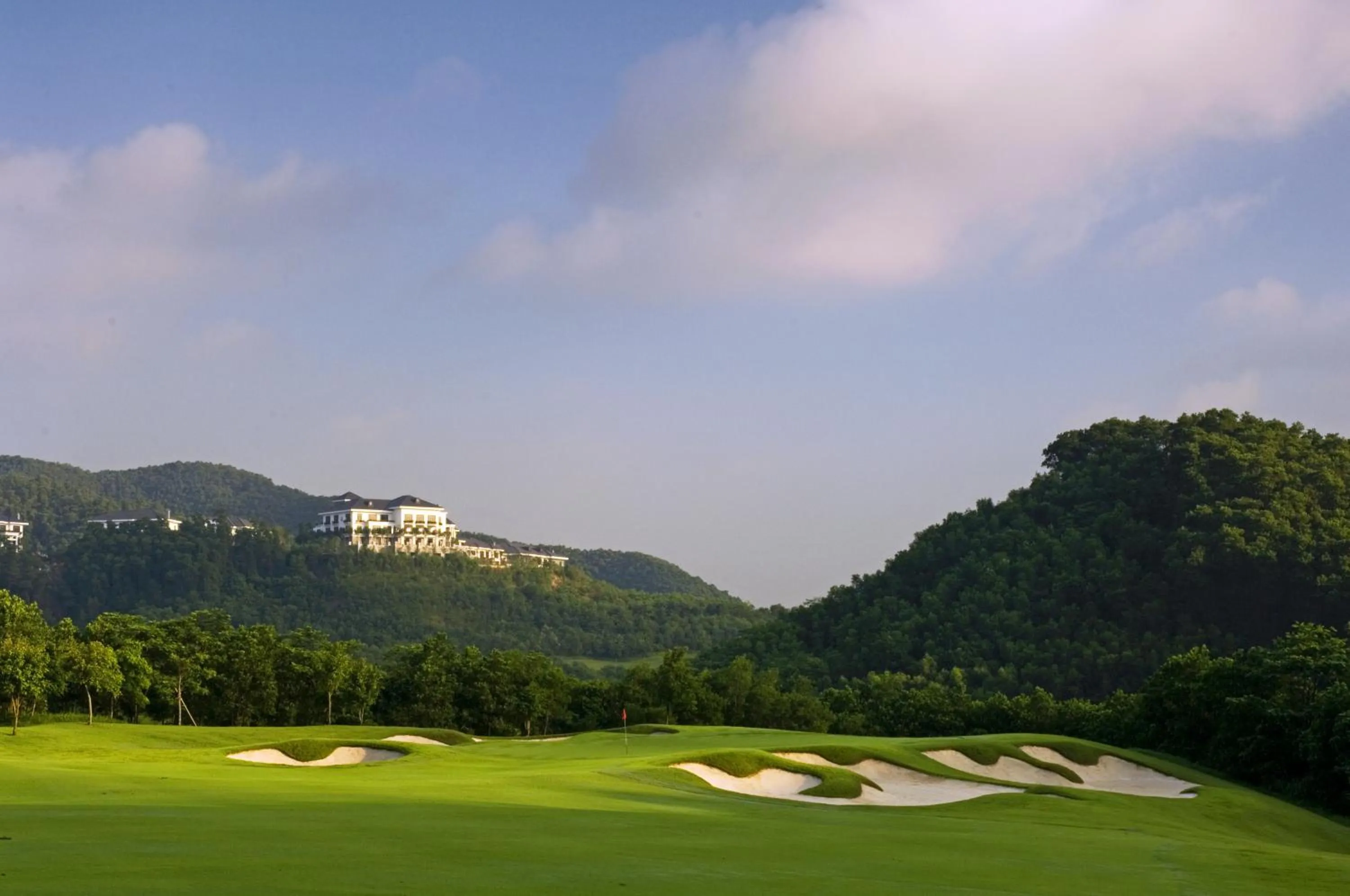 Golfcourse in Mission Hills Hotel Resorts Dongguan