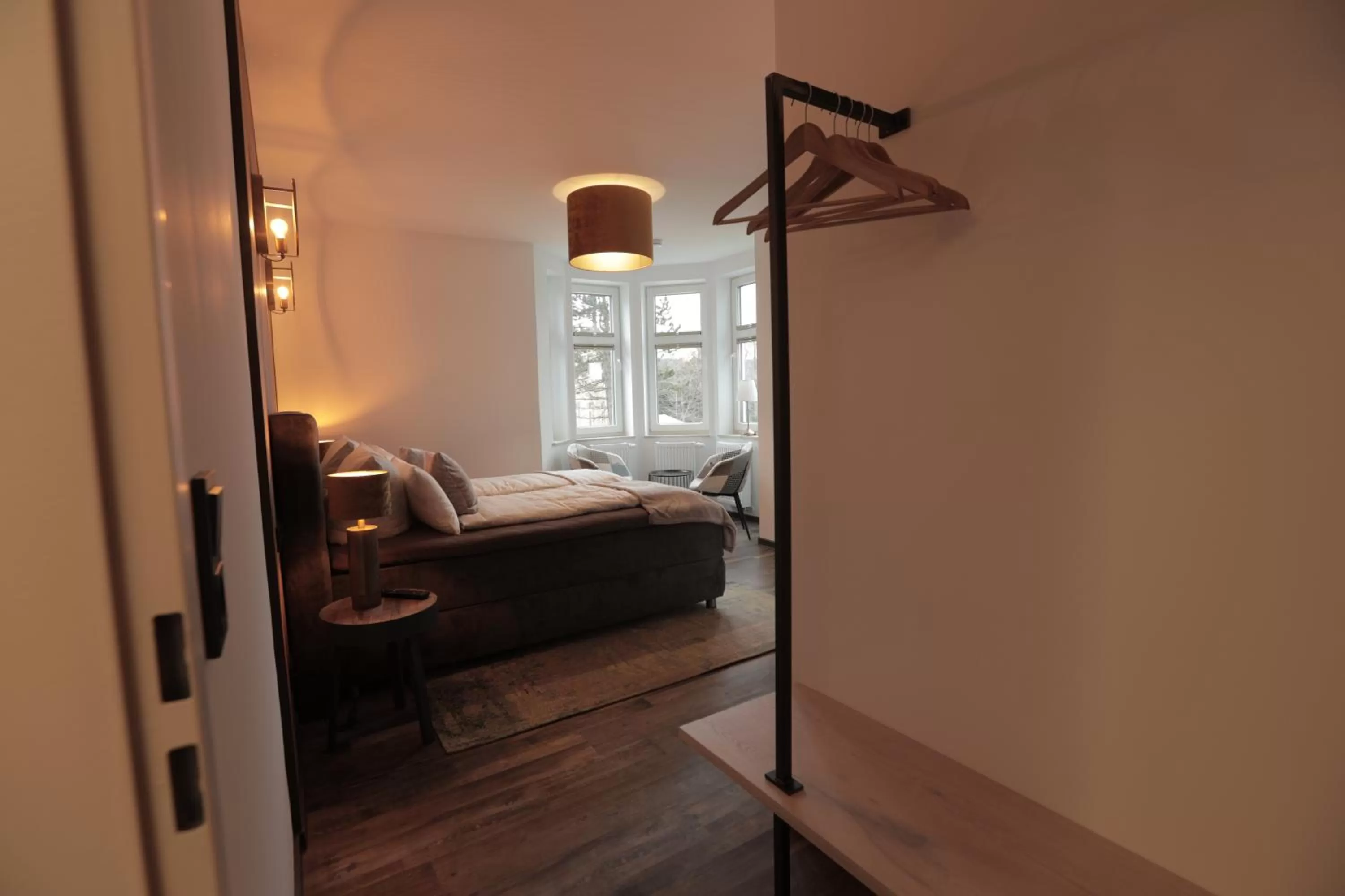 Decorative detail, Bed in Vergissmeinnicht