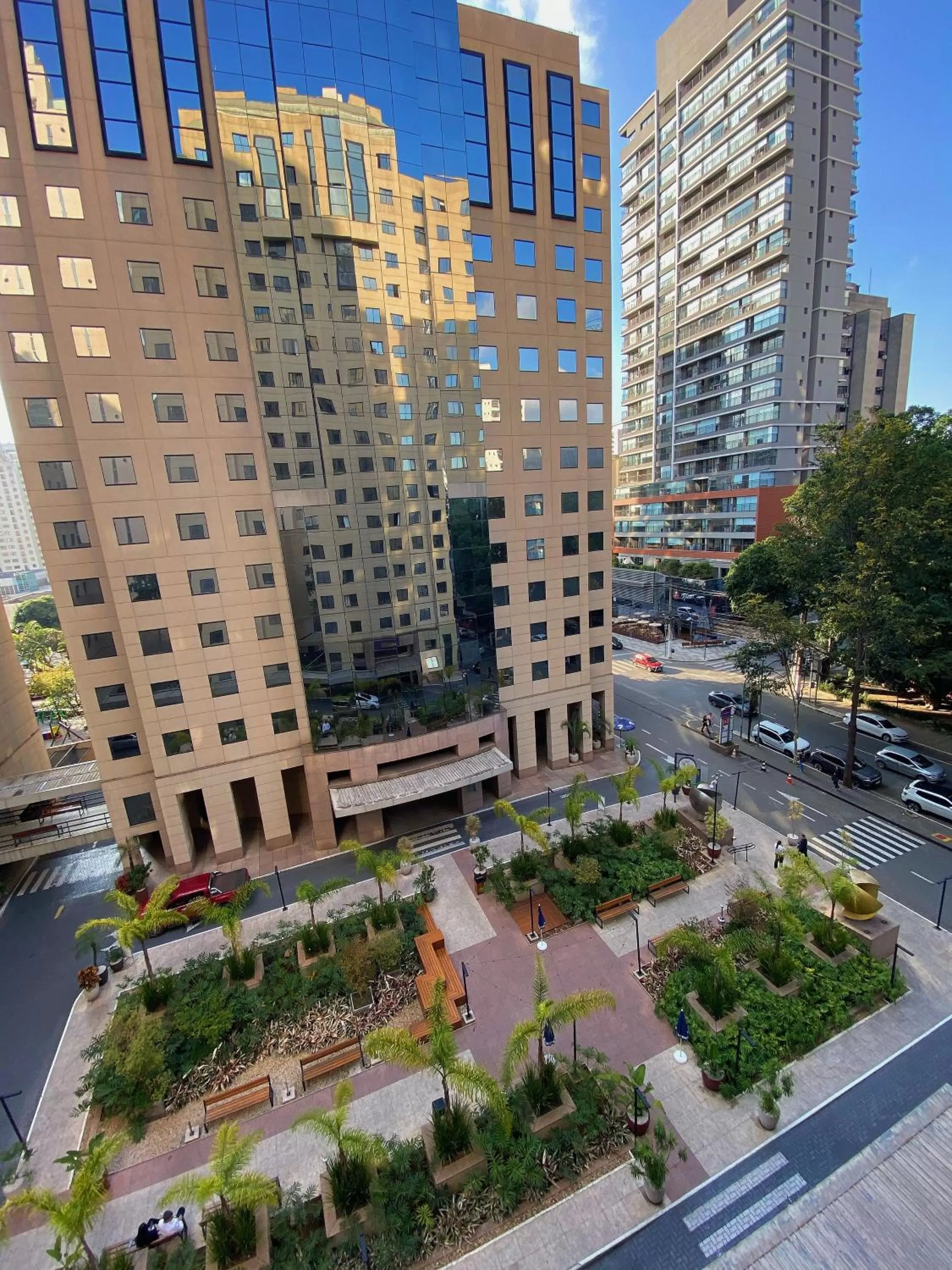 Garden in São Paulo Moema Times Square - Suite LUXO