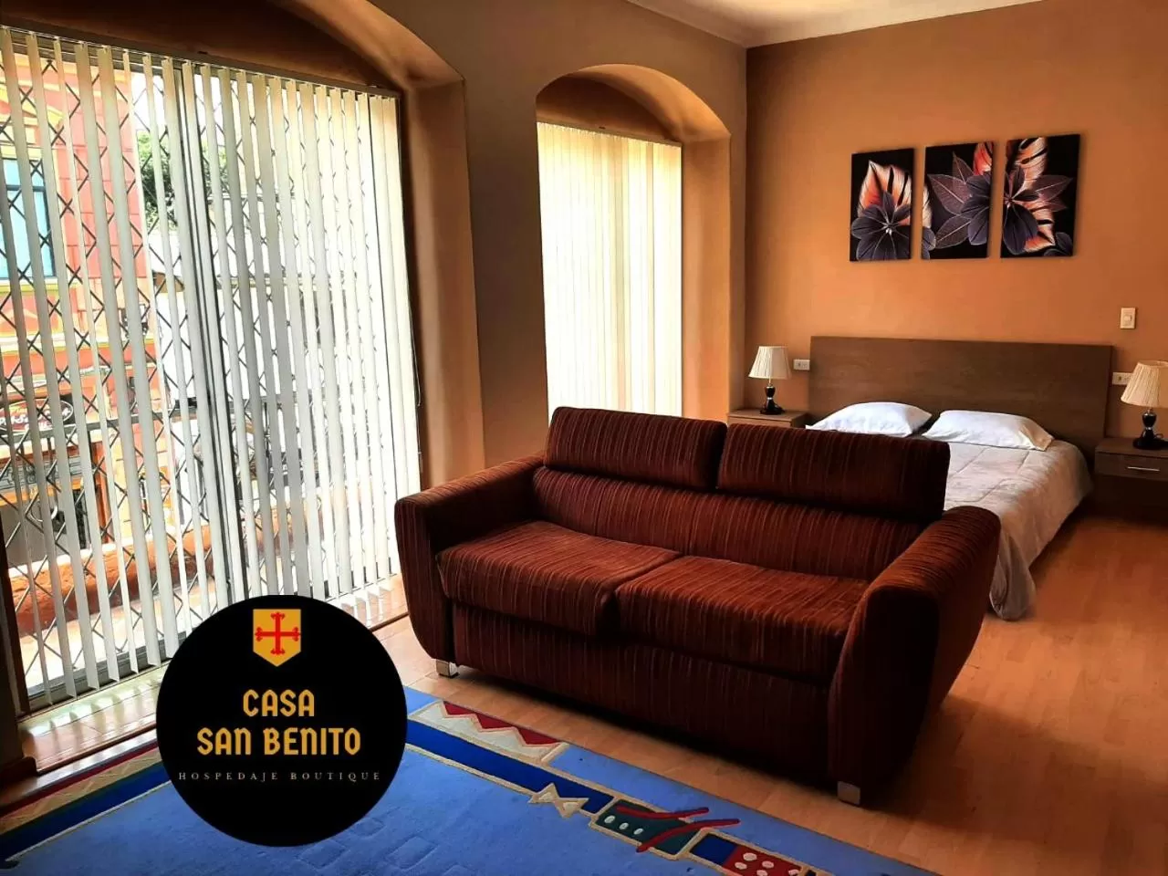 Bedroom in Casa San Benito Hospedaje