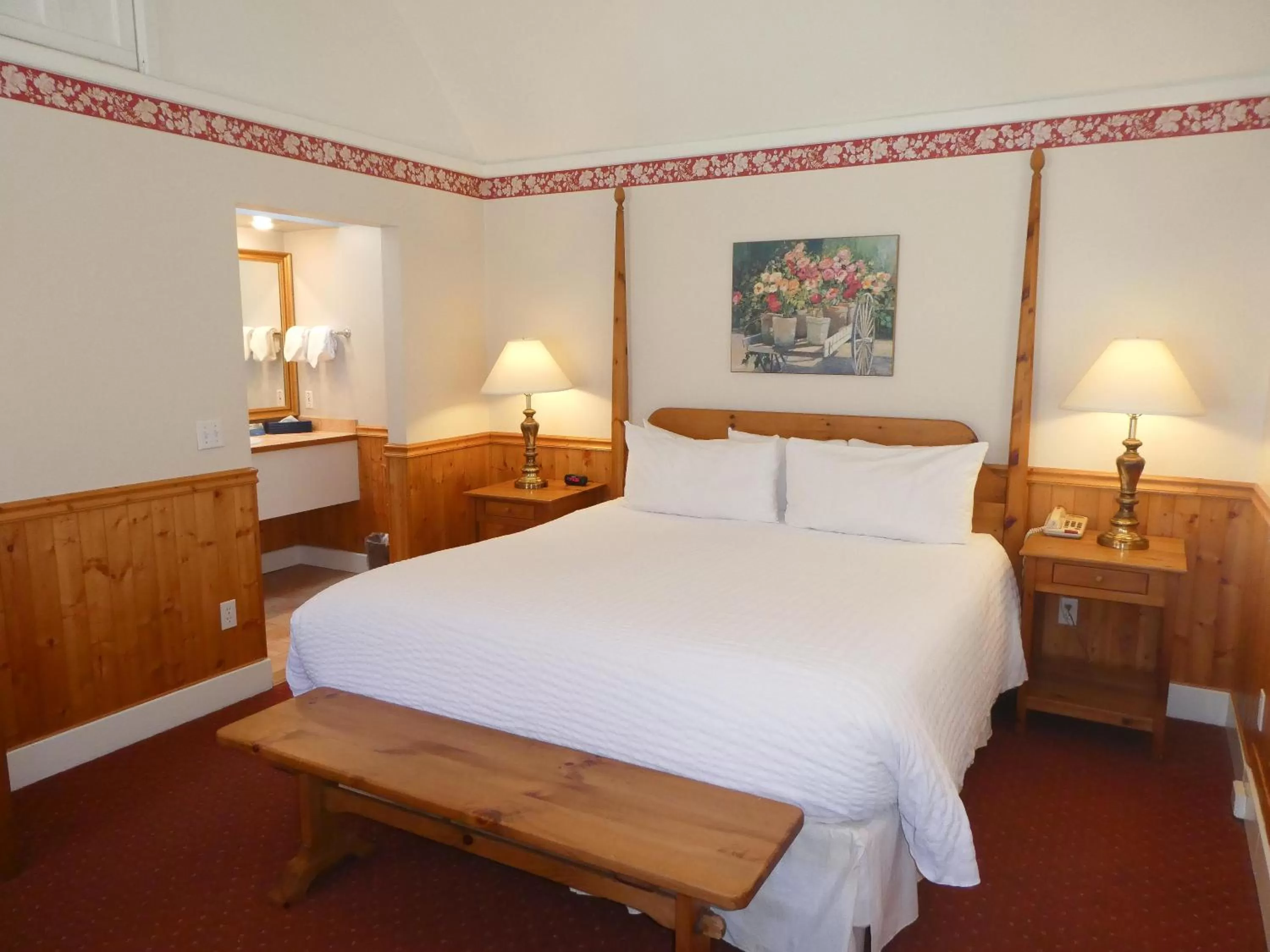 Bed in Briarwood Inn