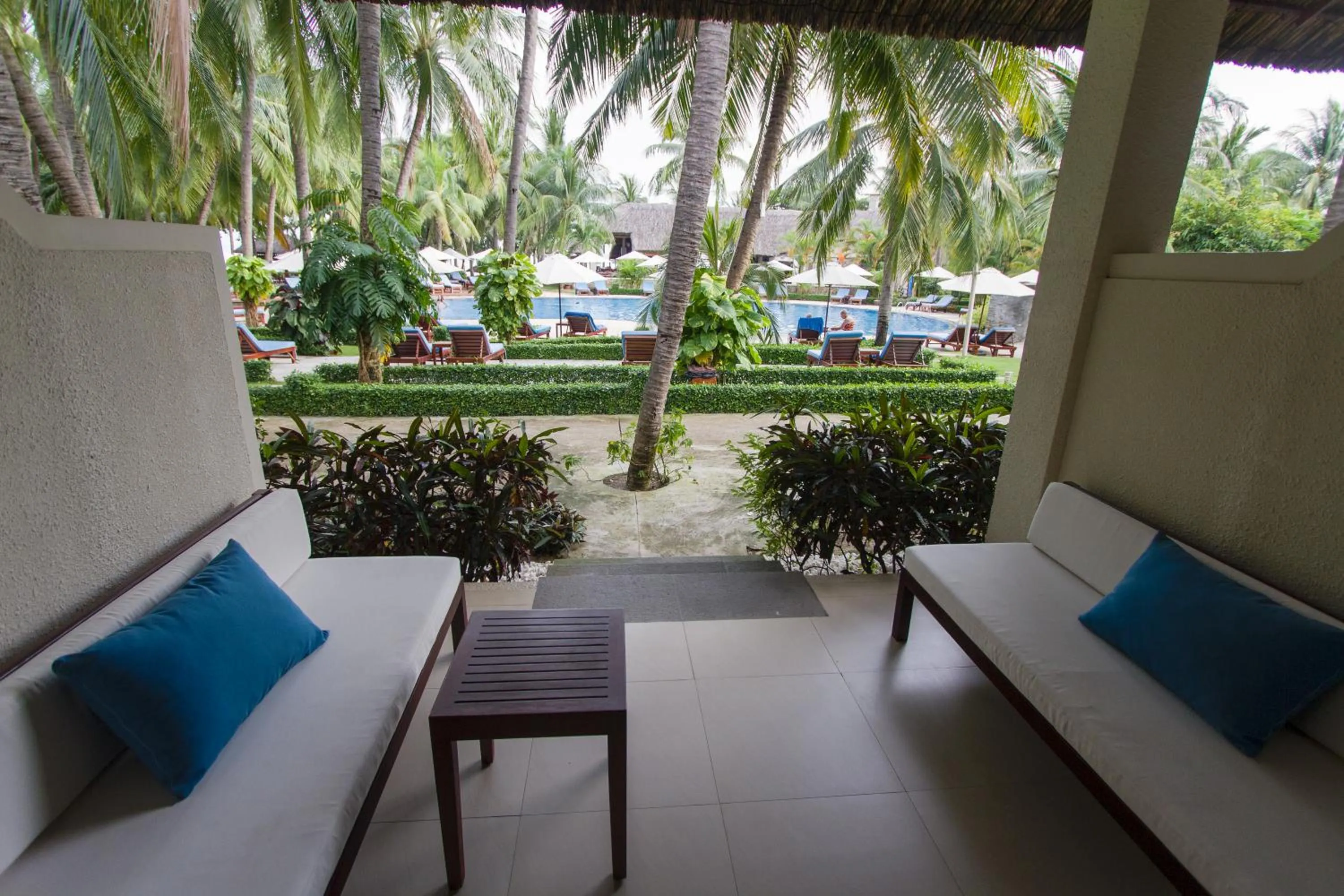 Patio in Blue Ocean Resort