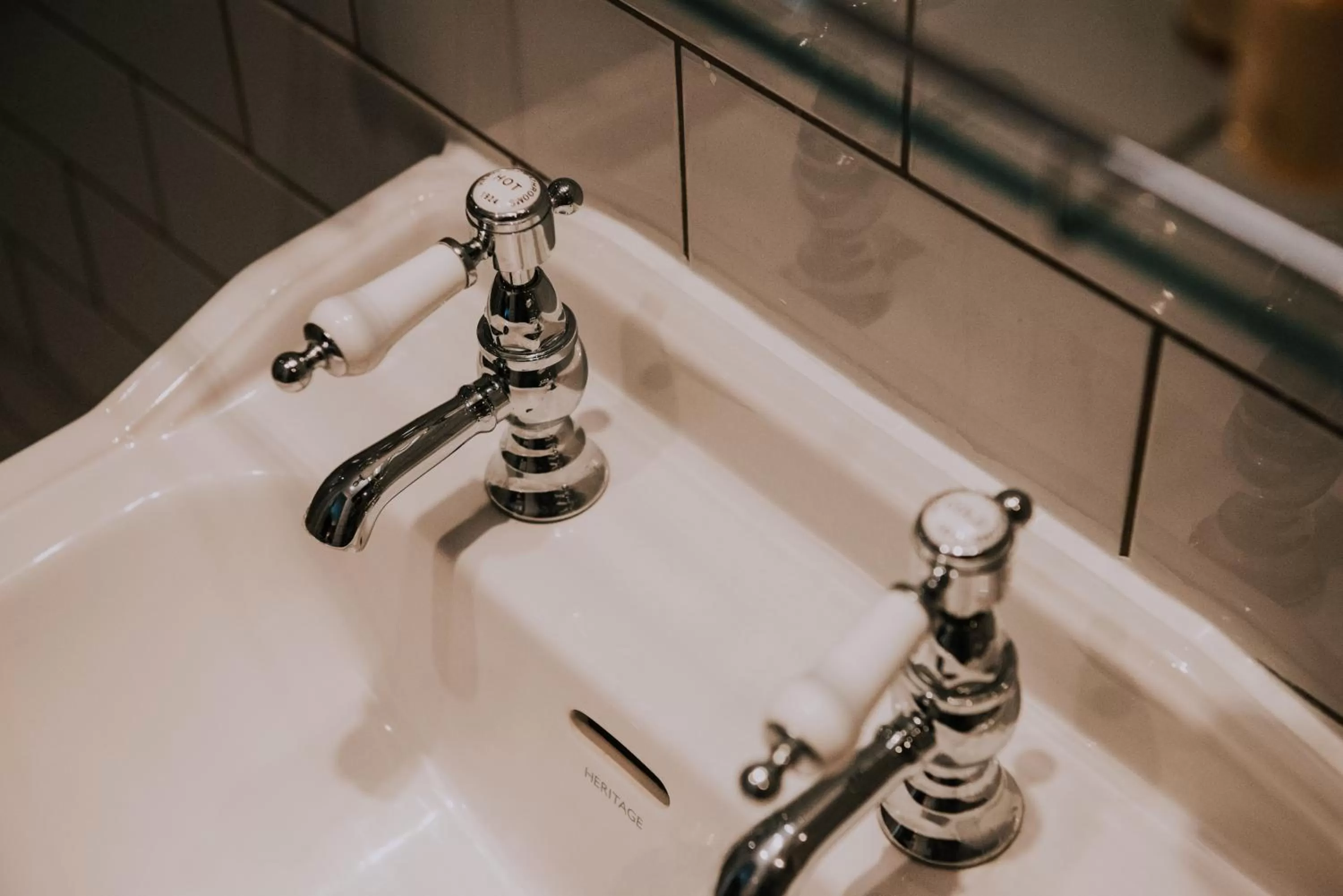 Bathroom in The Falkland Arms