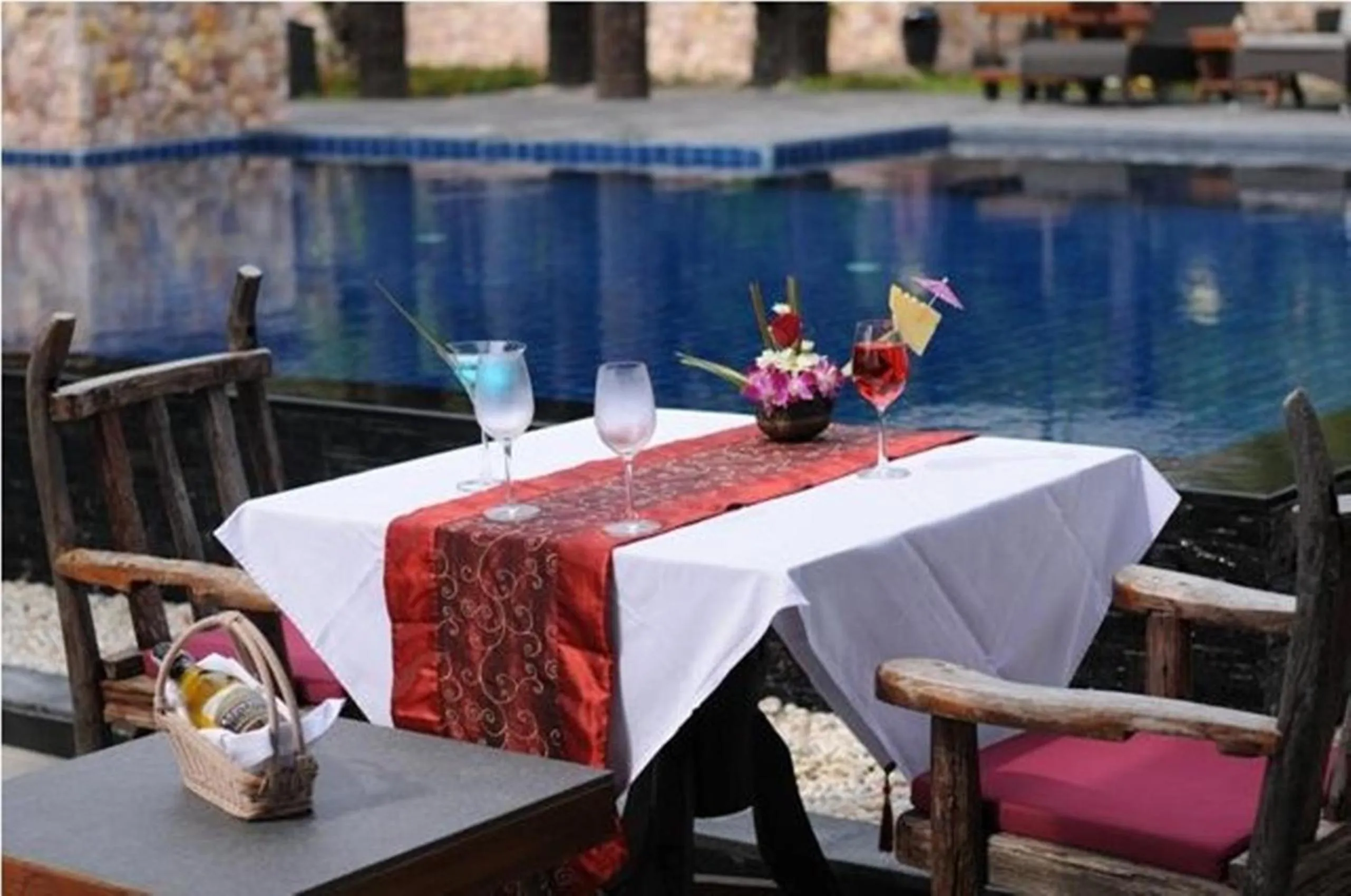 Patio in Ammatara Pura Pool Villa