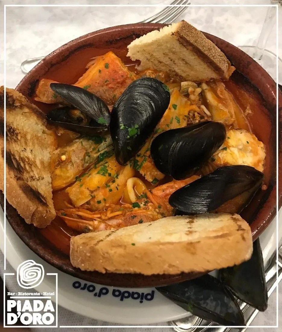 Food and drinks in Hotel Piada D'Oro