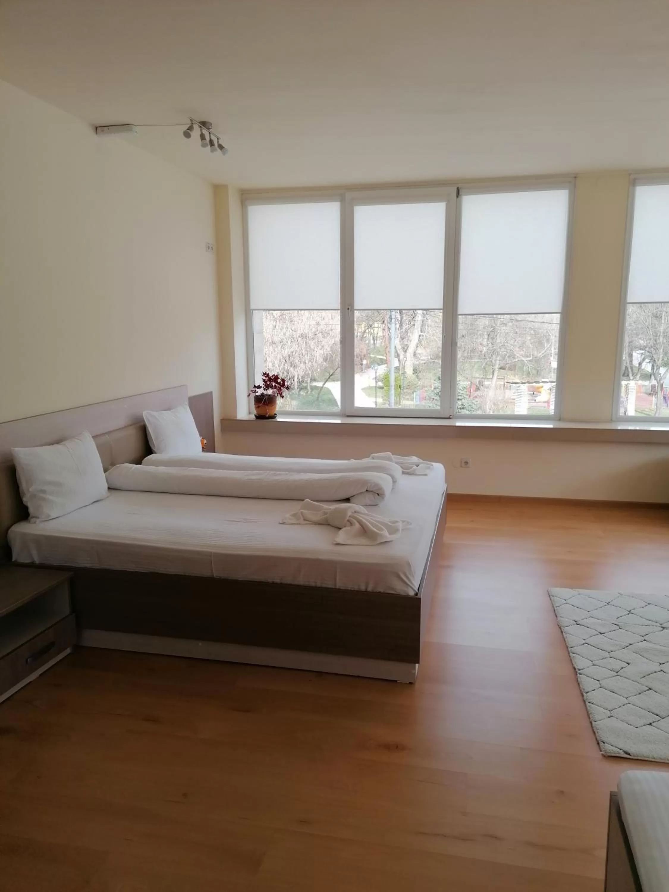 Bed in Hotel Lago Peshtera