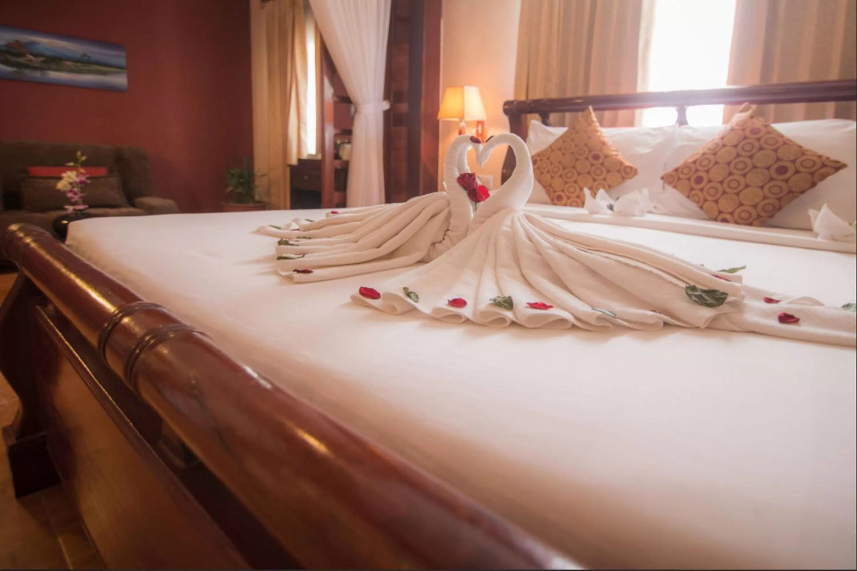 Bedroom, Bed in Angkor Pearl Hotel