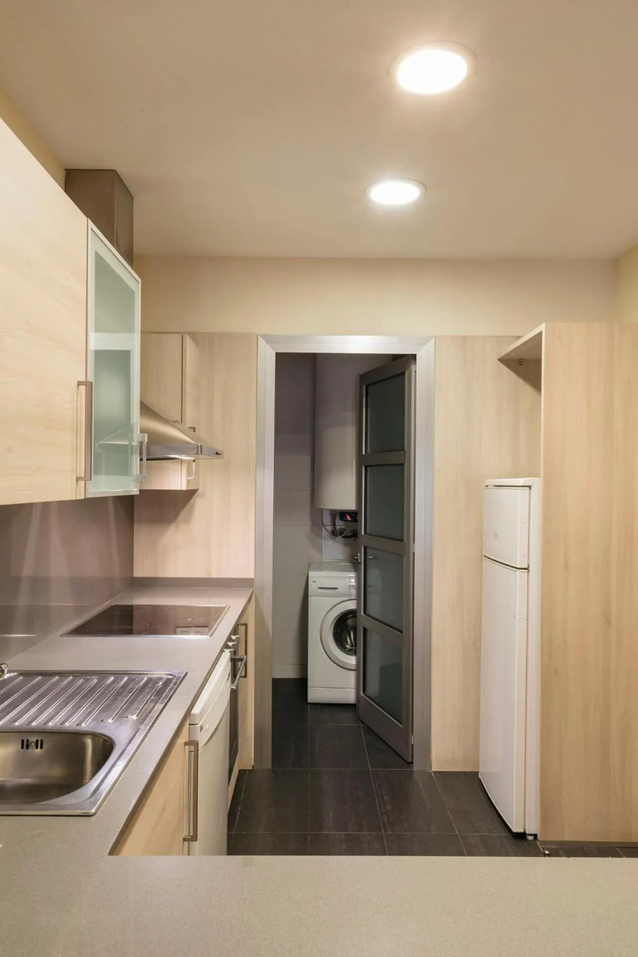 Kitchen or kitchenette in Barcelona Apartment Villarroel