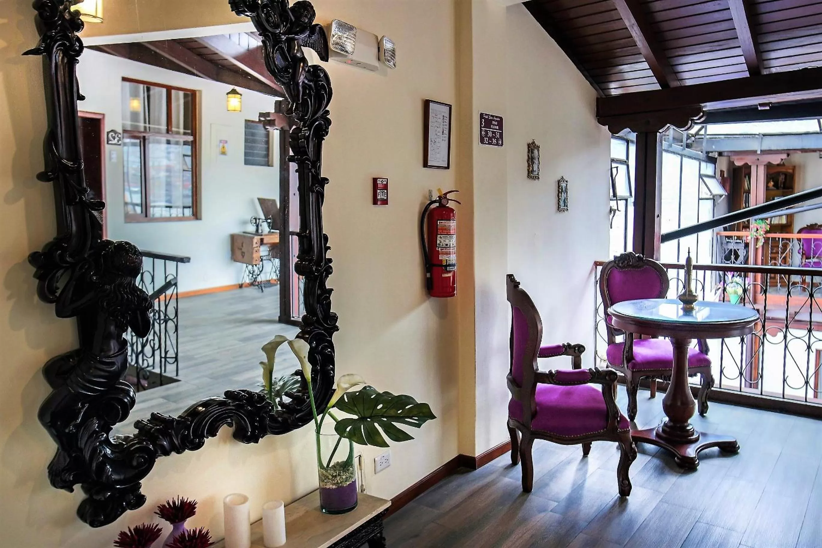 Balcony/Terrace in Hotel Colonial San Agustin