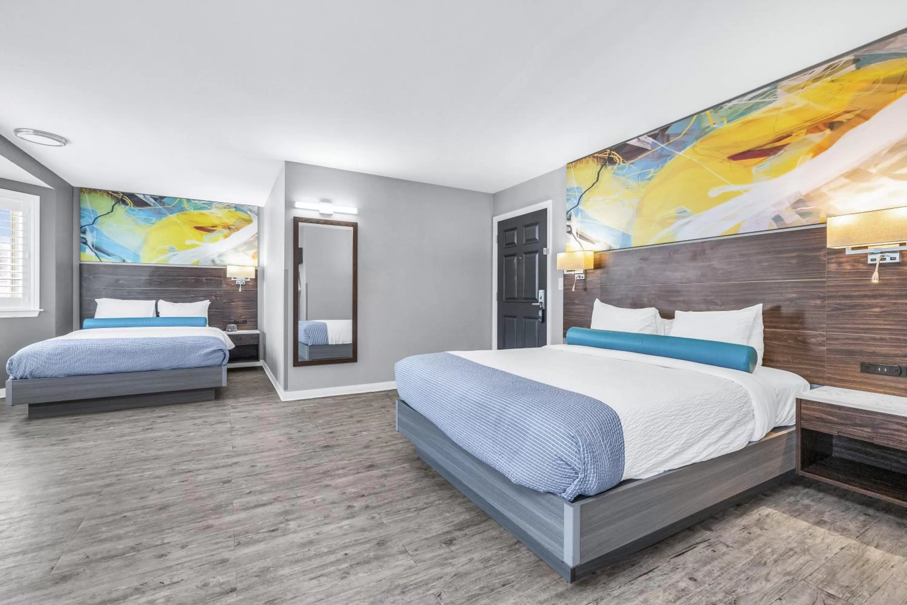 Bed in Inn at Rockaway San Francisco Pacifica