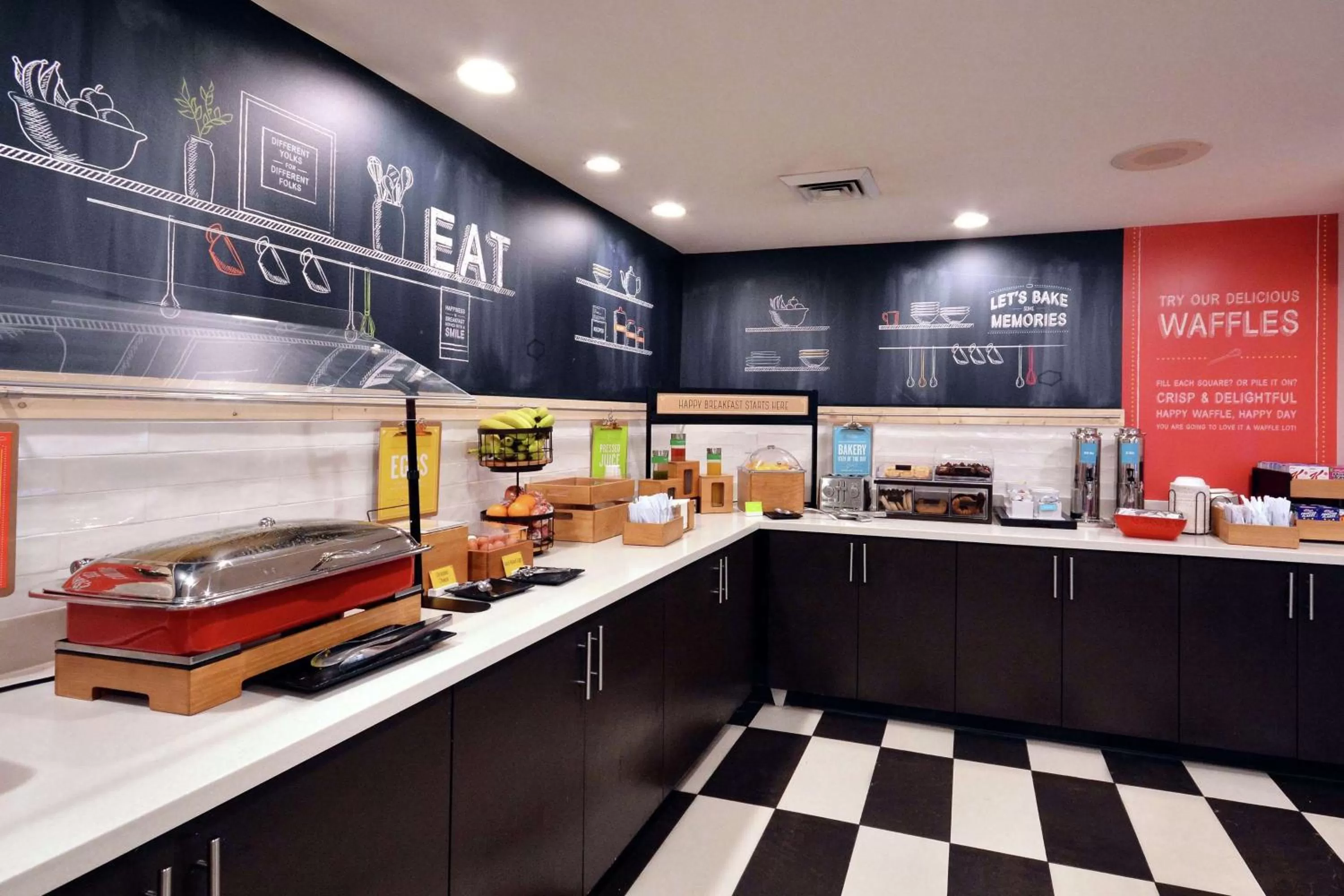 Breakfast in Hampton Inn Raleigh Capital Blvd North