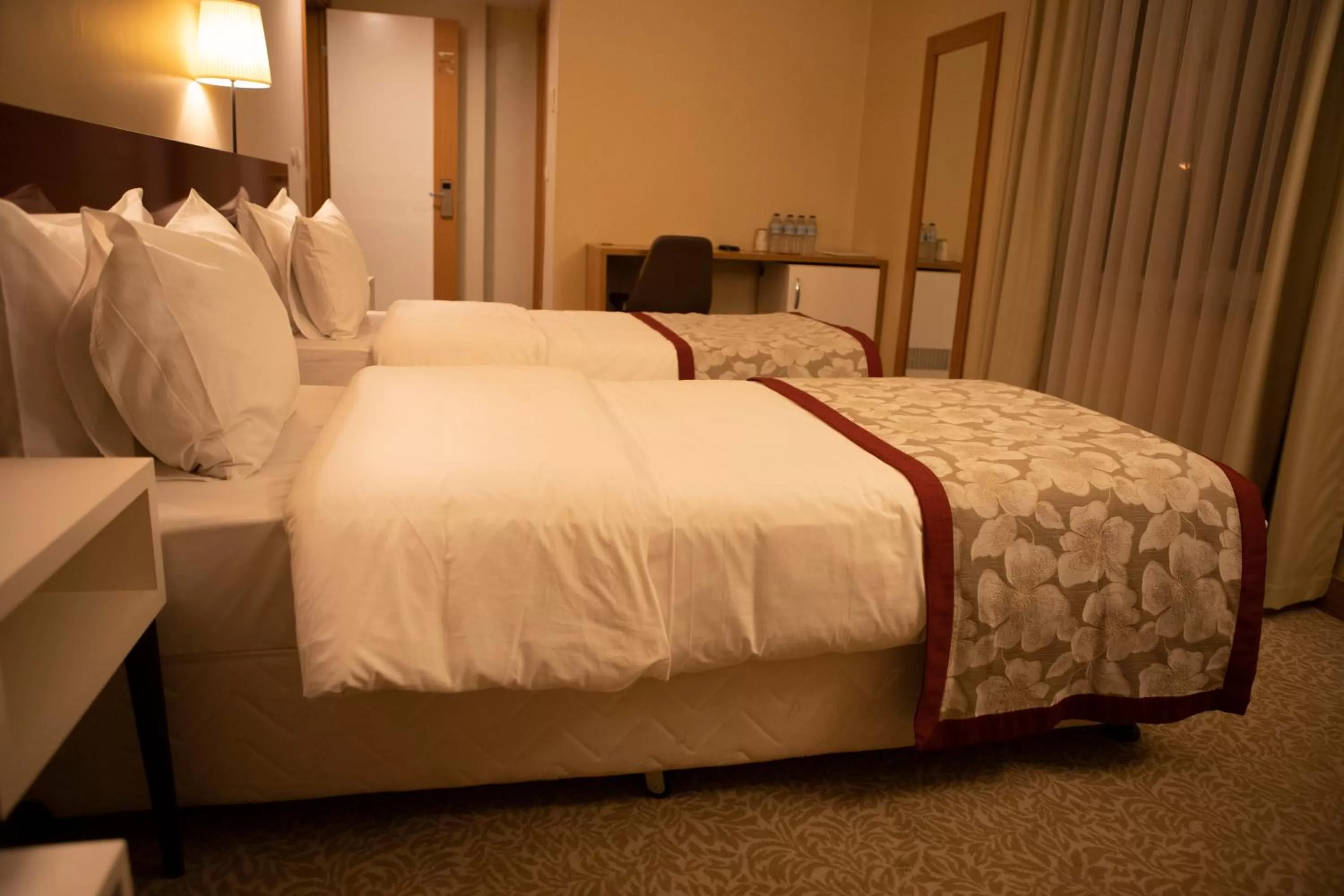 Bed in Trakya City Hotel