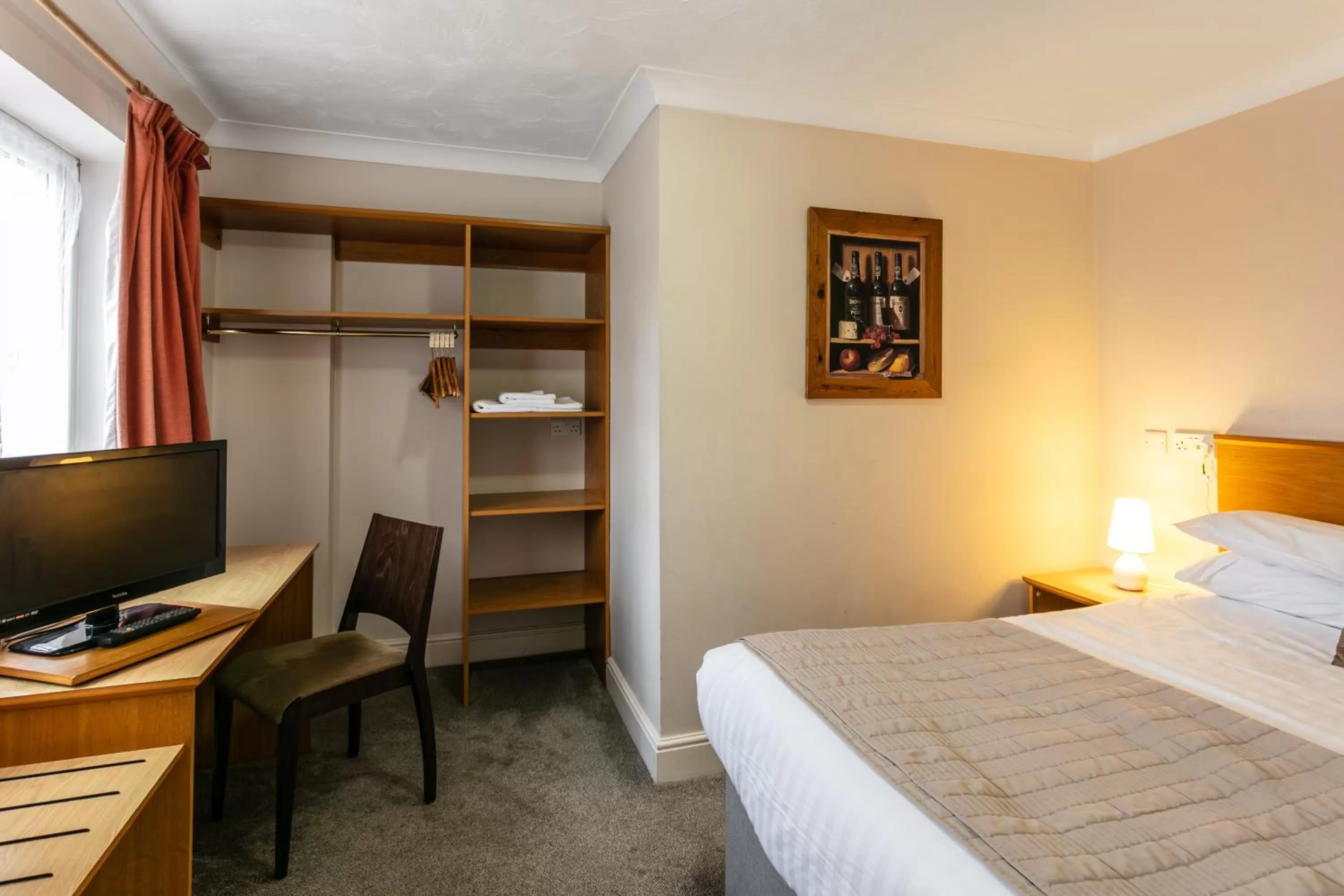 Bed in Roydon Marina Village Hotel