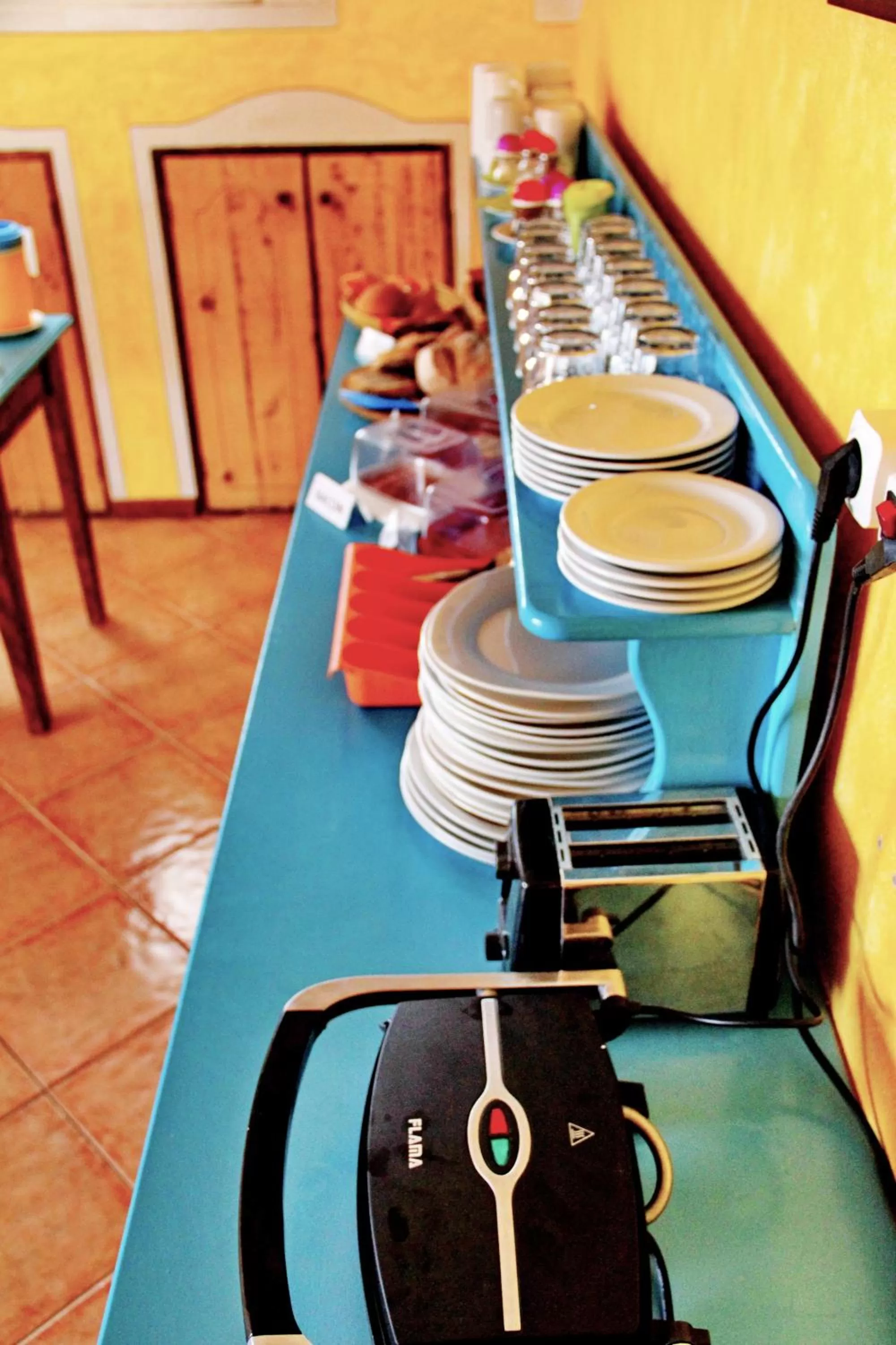 Continental breakfast in Hotel MiraBela