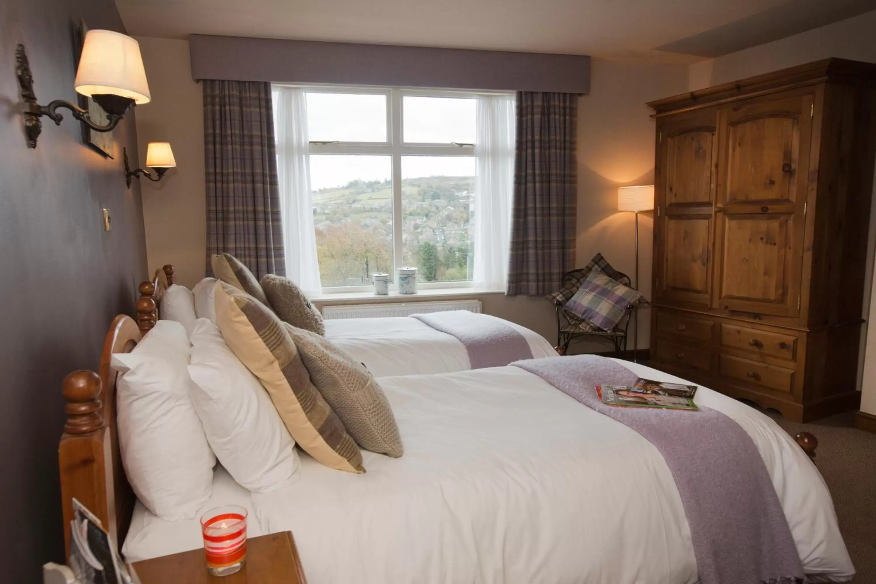 Twin Room in The Fleece Inn Twin Room in The Fleece Inn