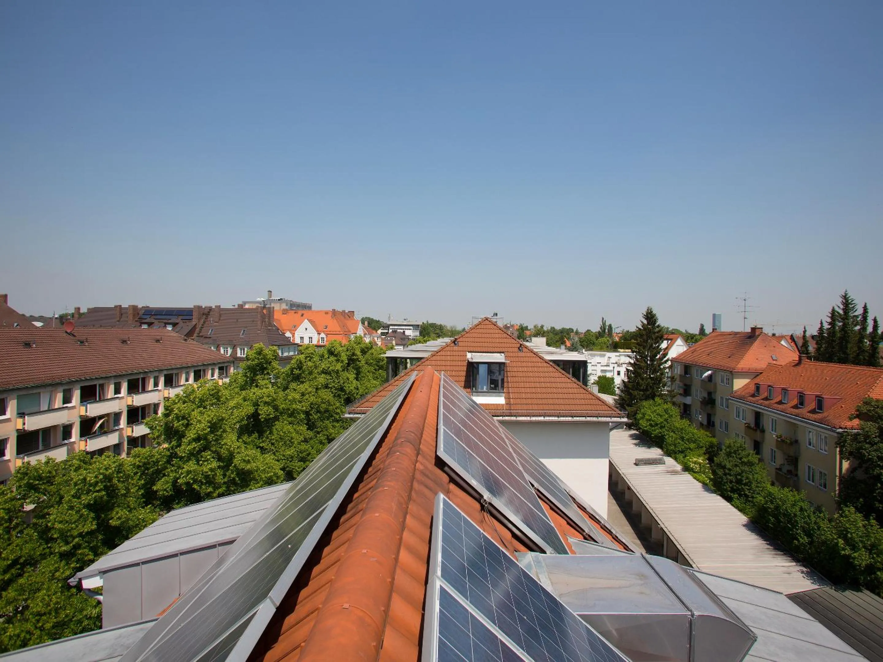 Bird's eye view in Hotel Kriemhild am Hirschgarten