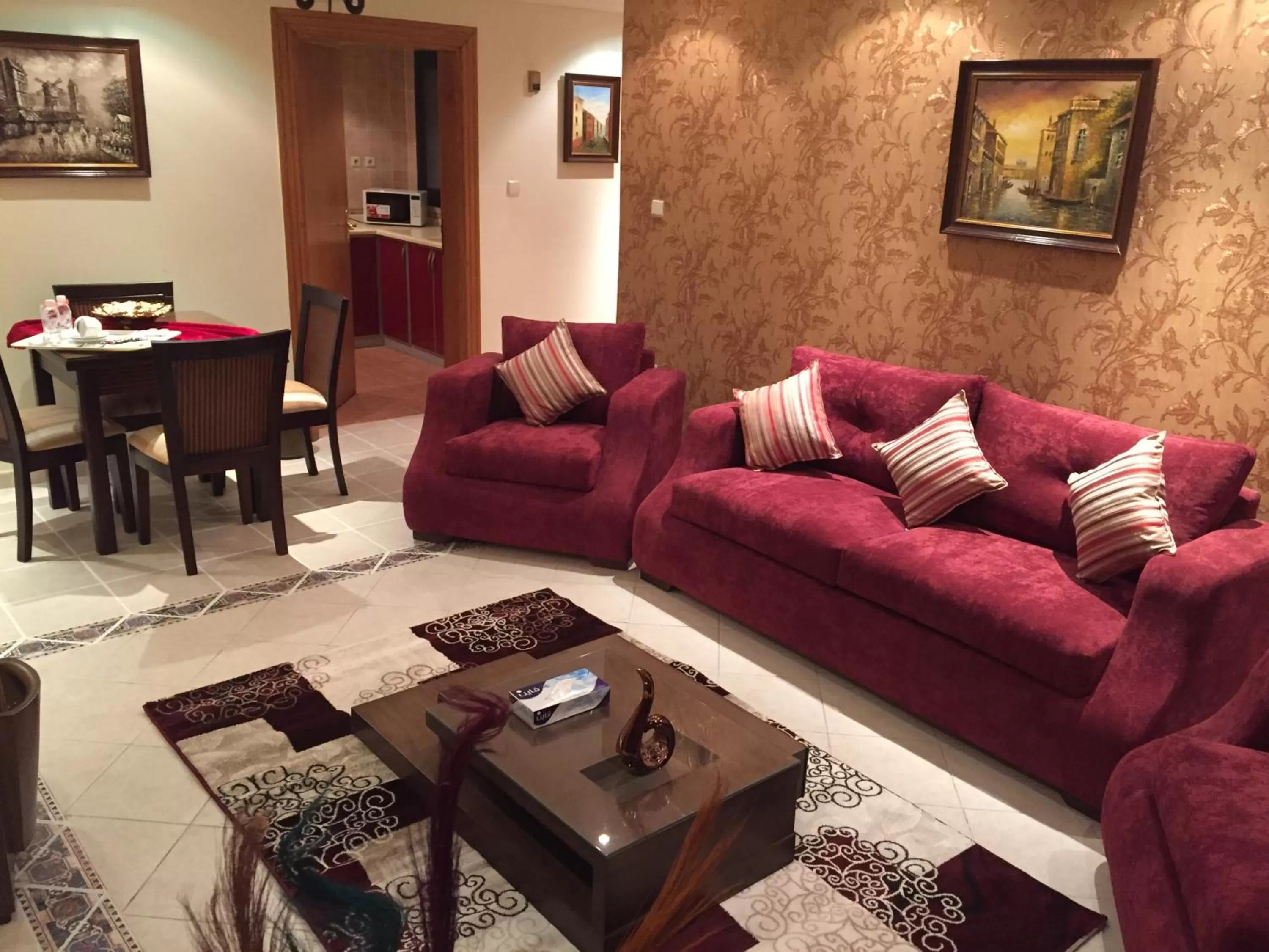 Seating Area in Safari Hotel Apartment (Formerly Ewa Safari)