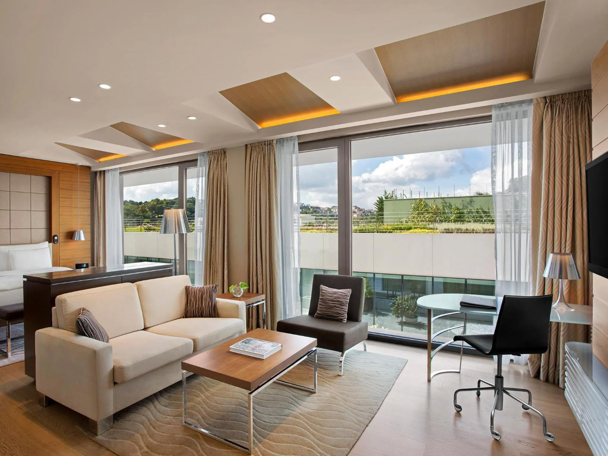 Living room in The Grand Tarabya Managed by Accor