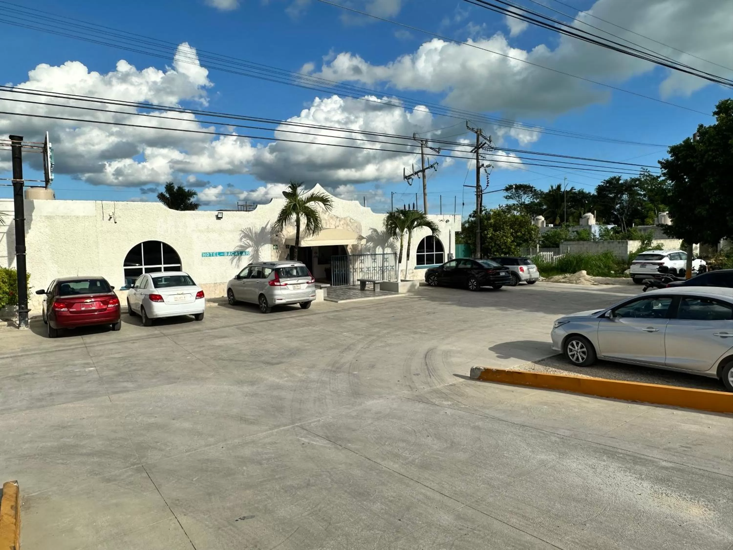 Facade/entrance in Hotel Vista Laguna Bacalar