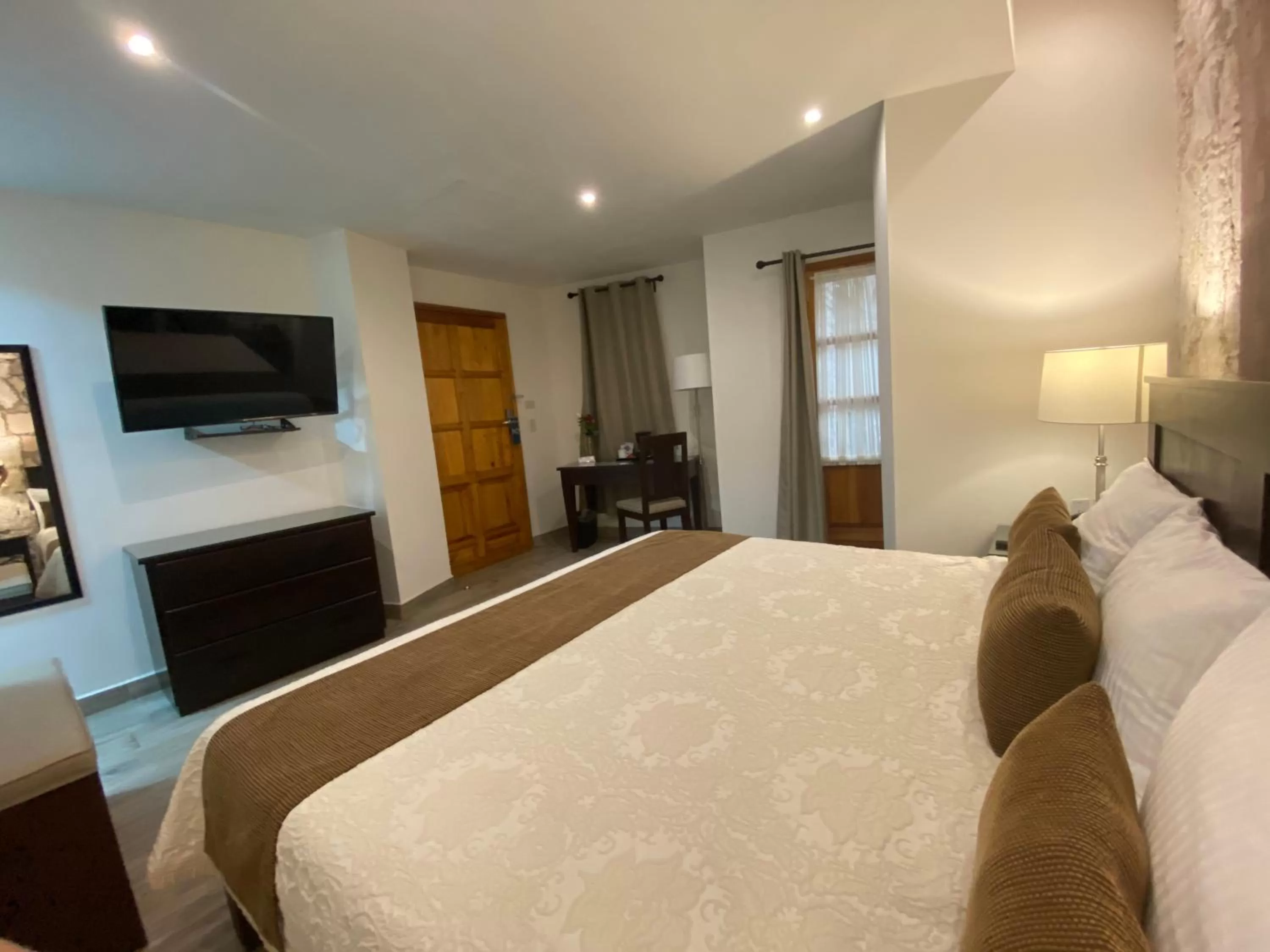 Bedroom, Bed in Hotel Casa Faroles Centro Histórico