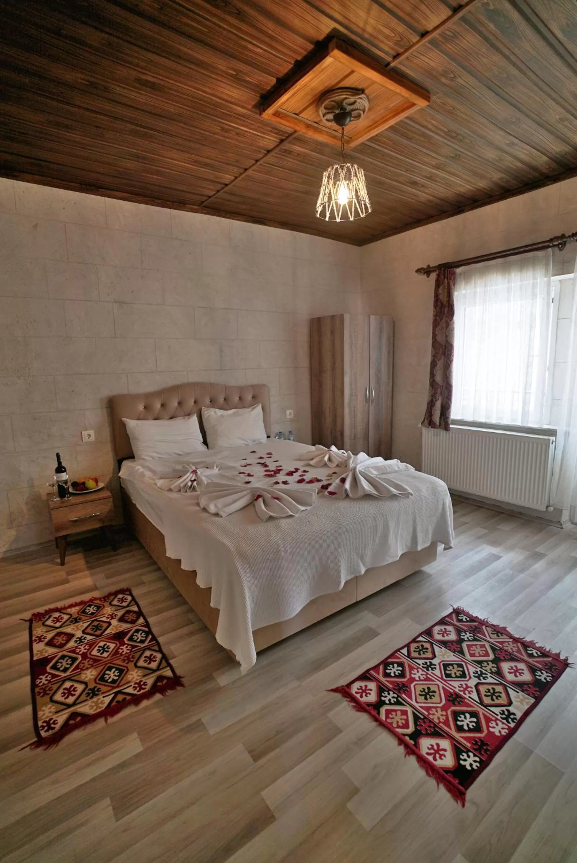 Bed in Epoch Stone House
