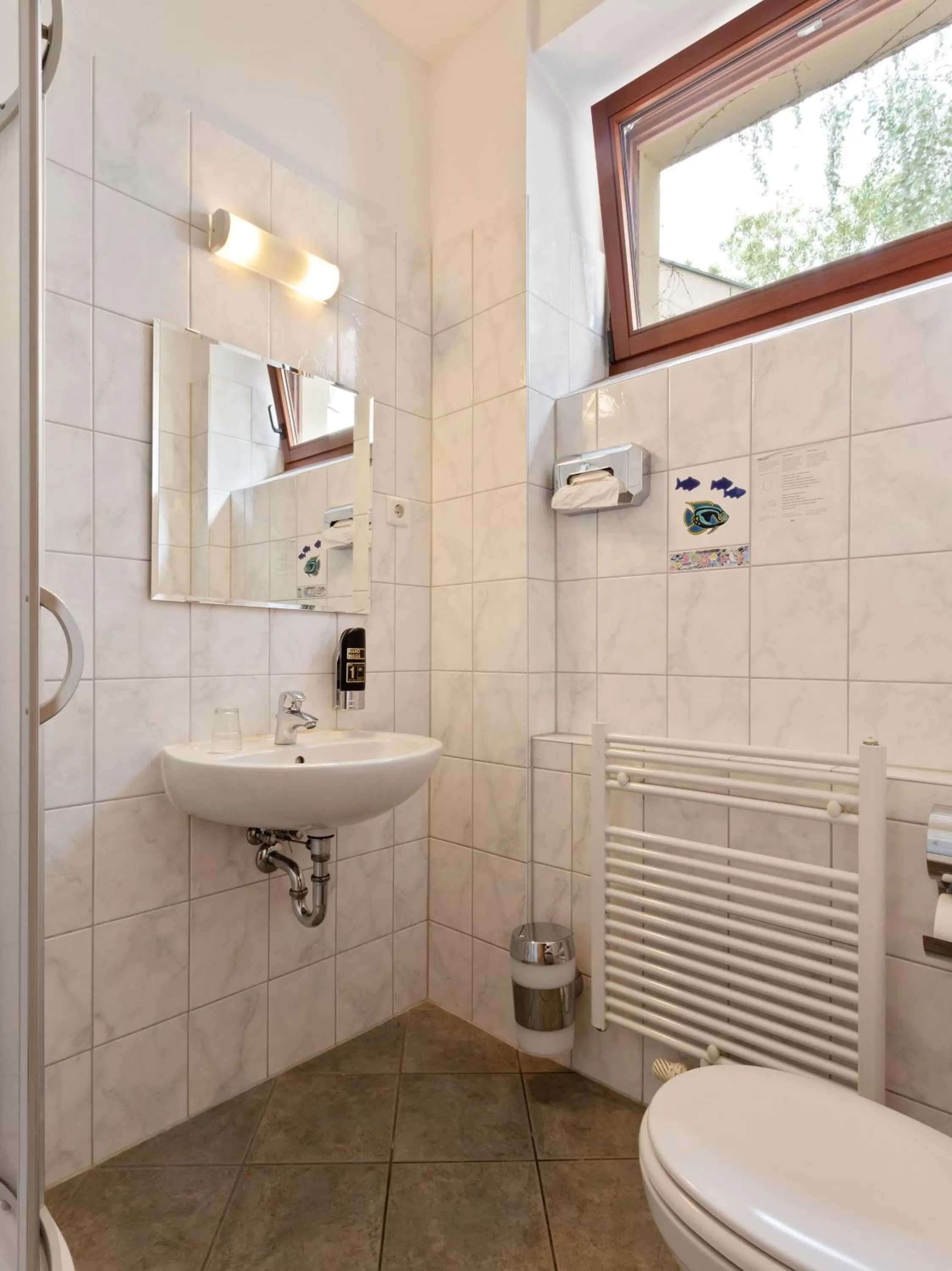 Toilet in Hotel Bohemia