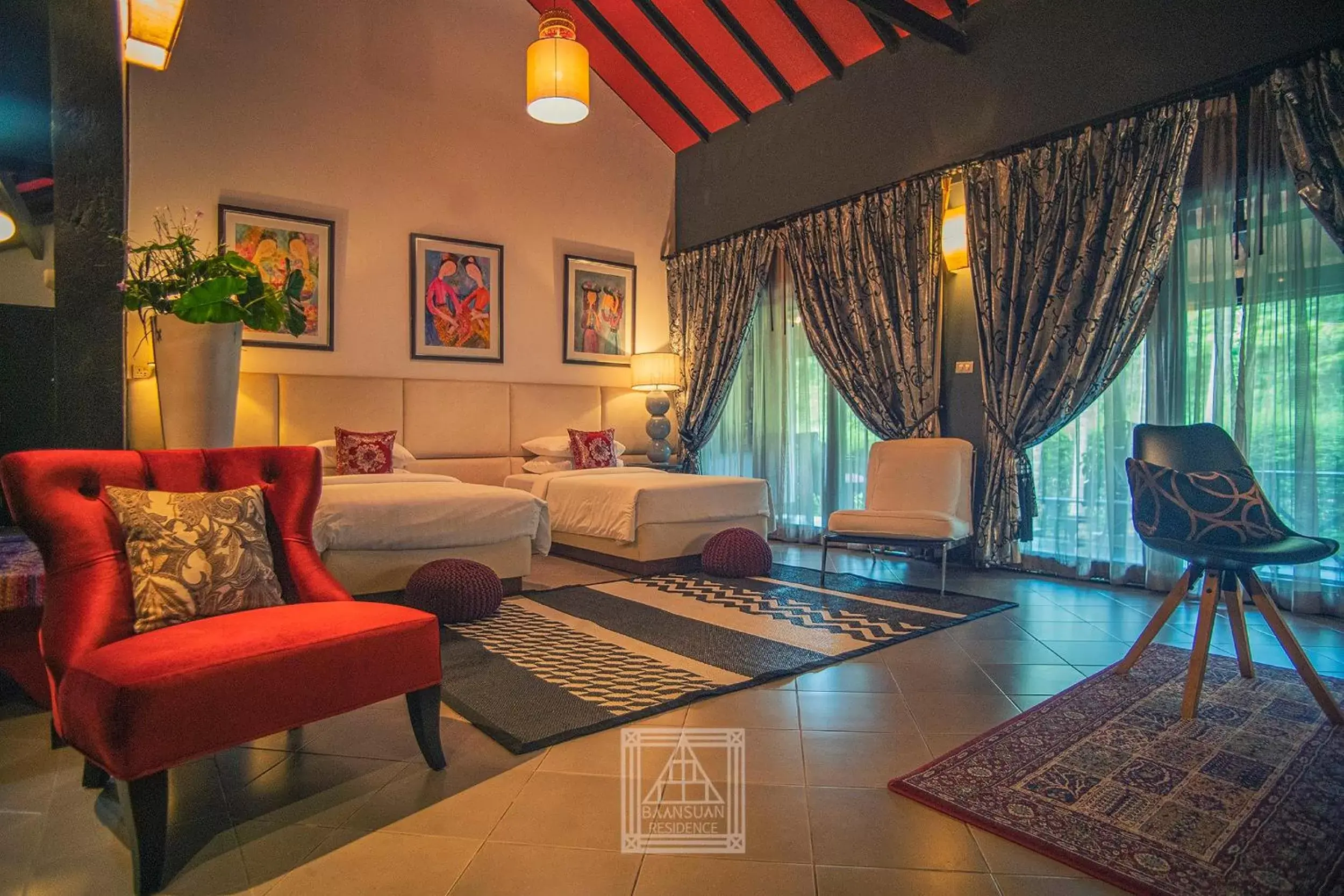 Garden studio with airport transfer in Baan Suan Residence เฮือนพักบ้านสวน Garden studio with airport transfer in Baan Suan Residence เฮือนพักบ้านสวน