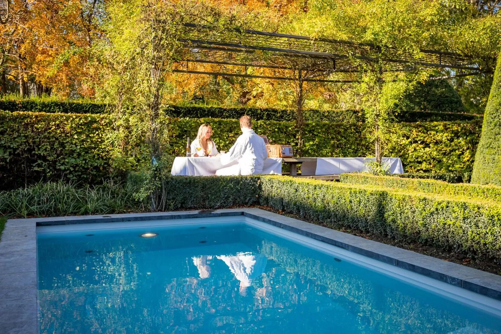 Swimming pool in Landgoed Kasteel de Hoogenweerth