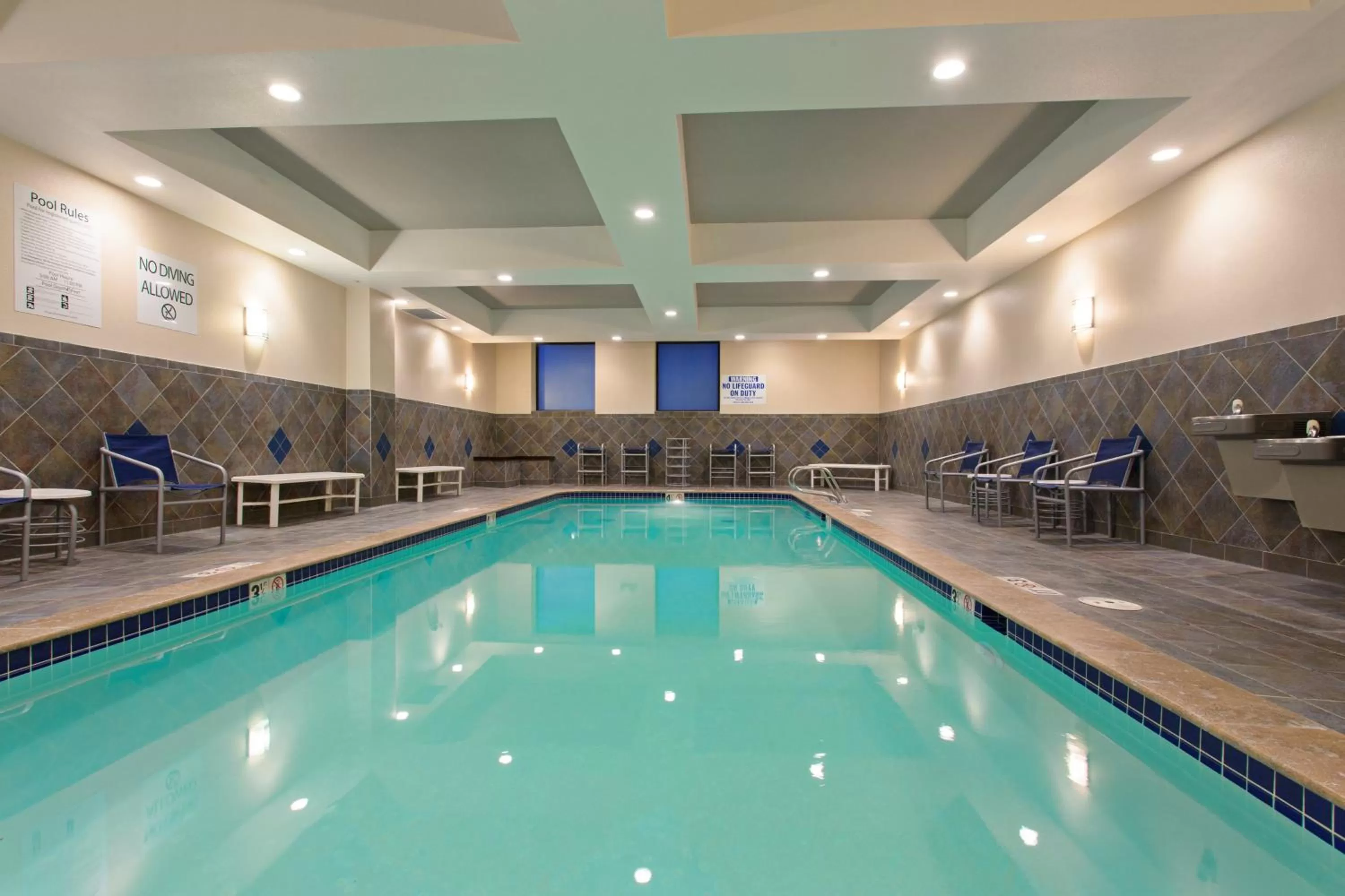 Swimming Pool in Holiday Inn Express & Suites Tacoma Downtown, an IHG Hotel