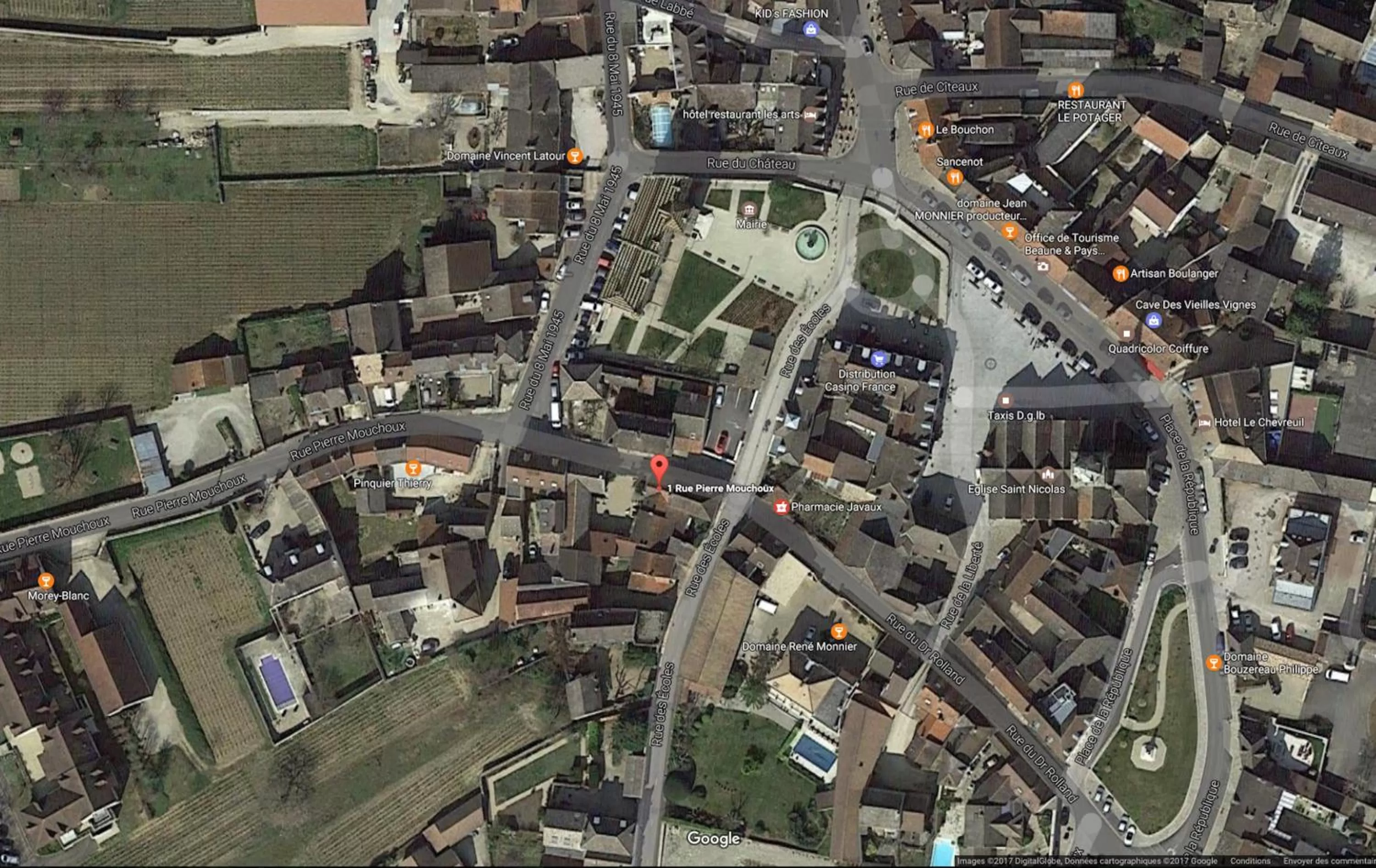 Patio in Clos Saint Jacques - Maison d'Hôtes