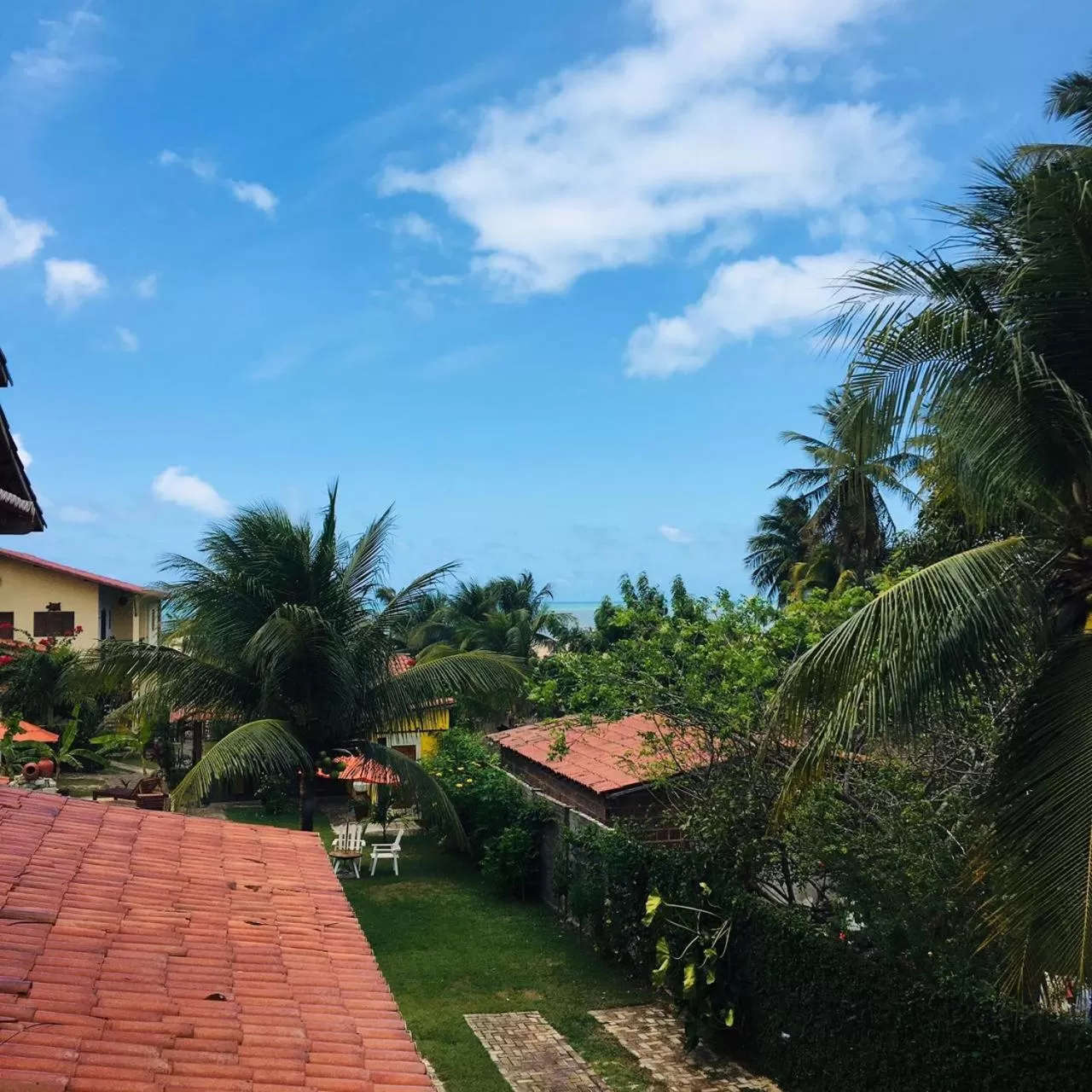 Garden in Pousada Ello