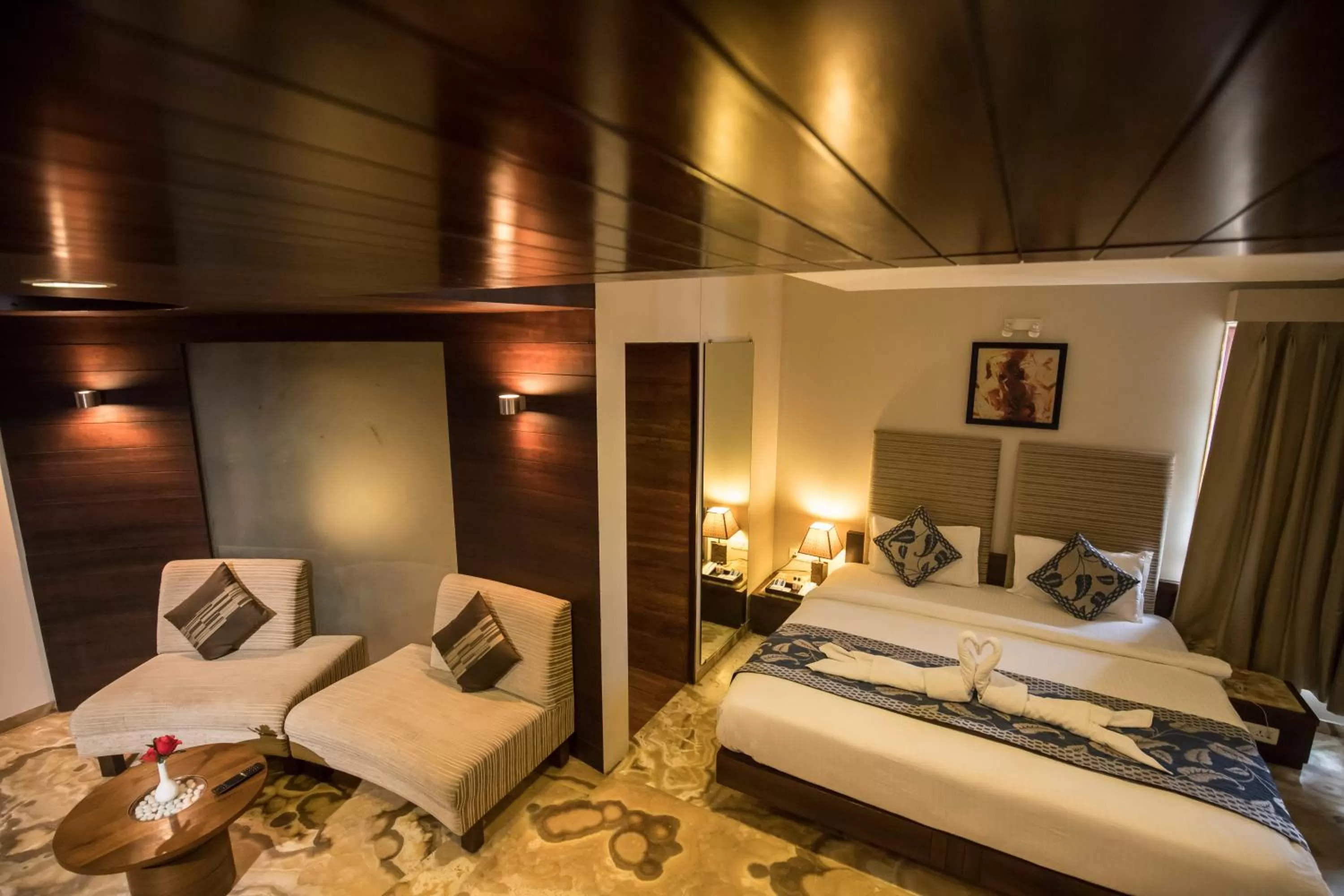 Photo of the whole room, Bed in Bizz The Hotel