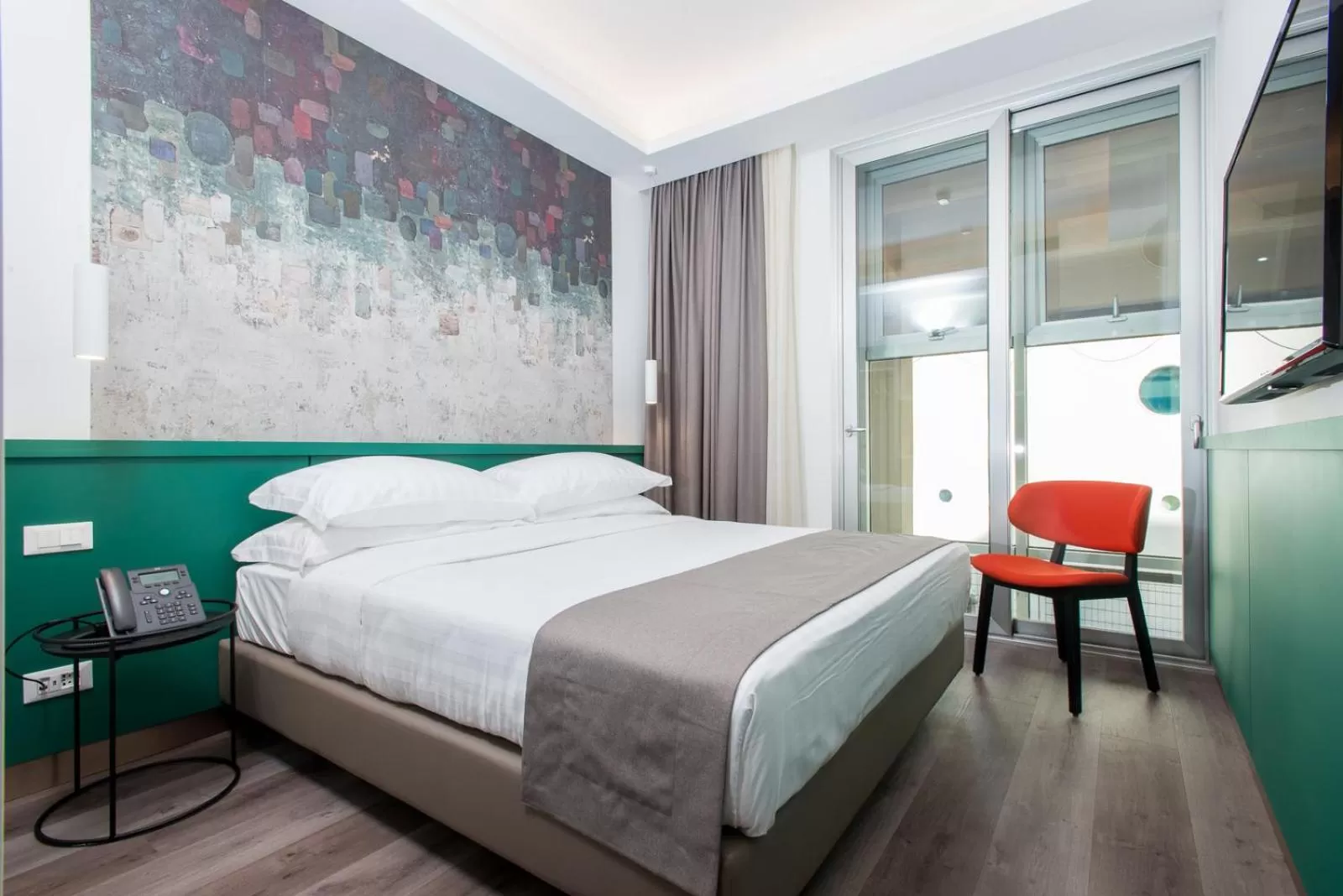 Bed in Smart Hotel Napoli