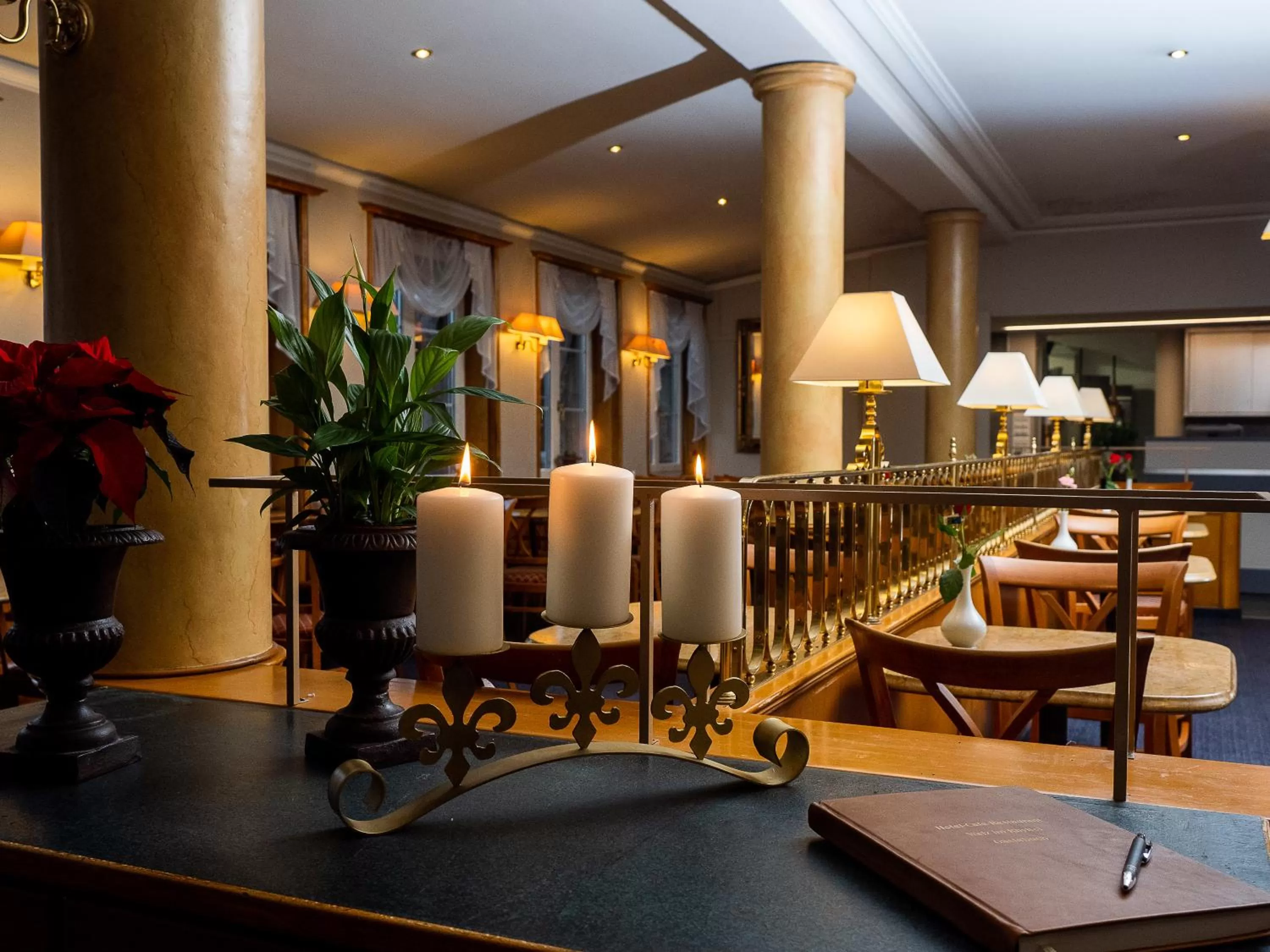 Restaurant/places to eat in Hotel Rhyhof