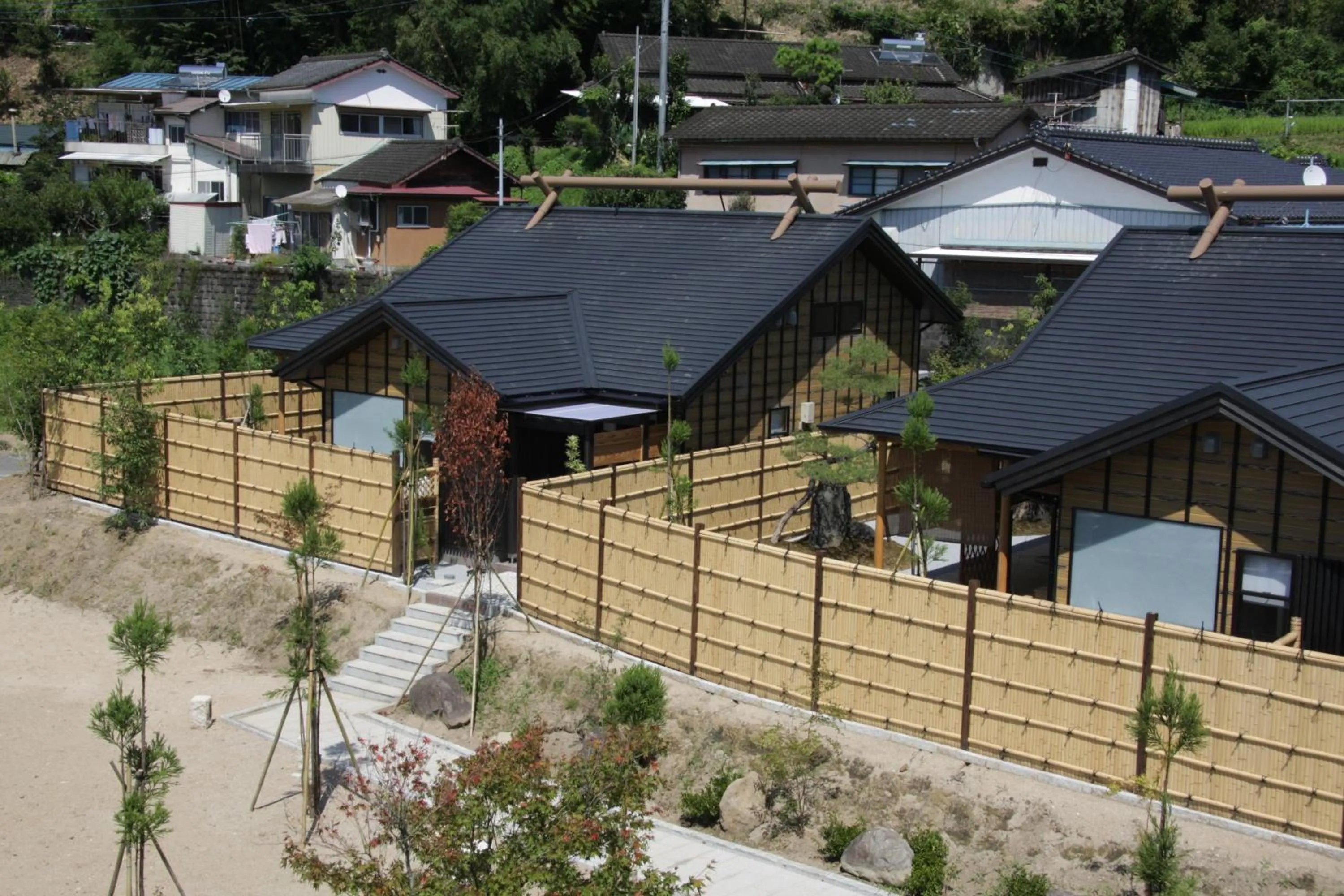 Facade/entrance in Ryokan Shinsen