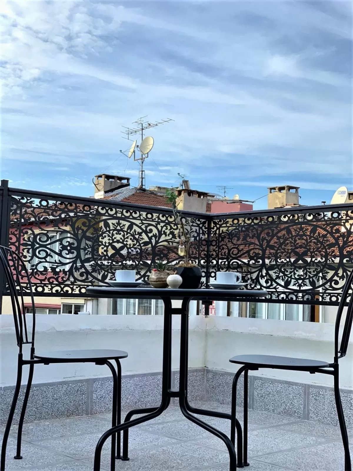 Balcony/Terrace in Confores Hotel