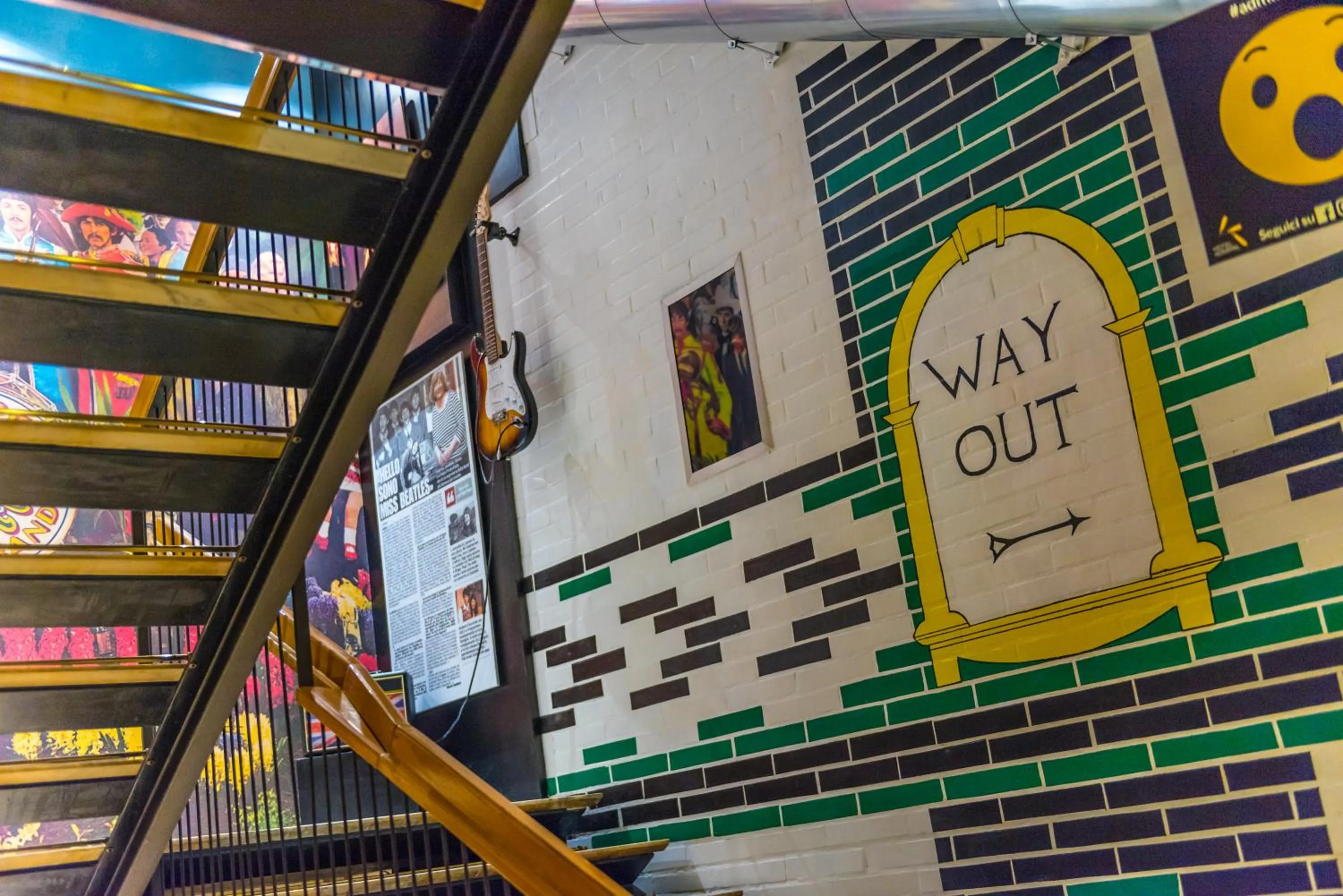 Decorative detail in Admiral Art Hotel