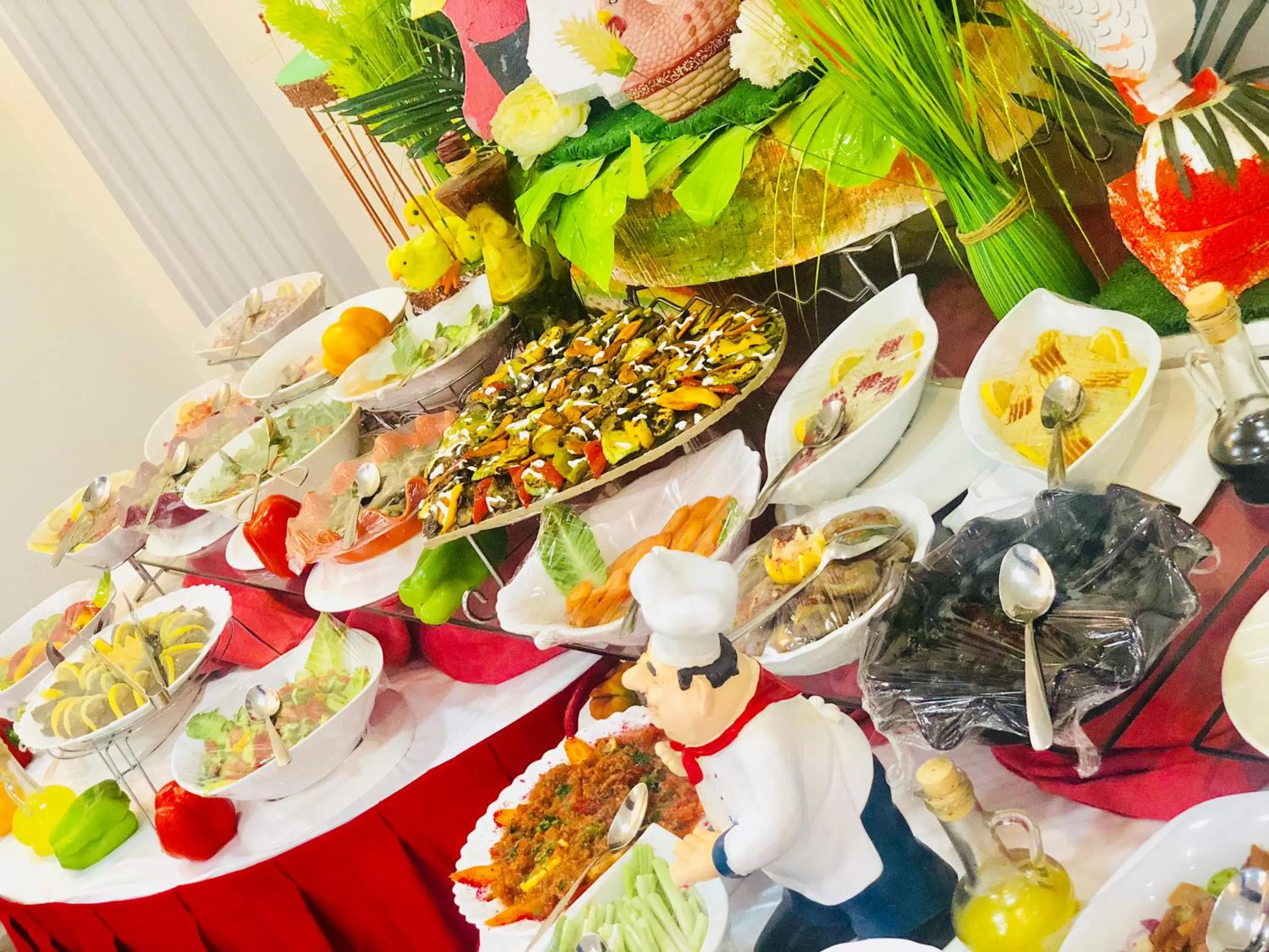 Breakfast in Meral Crown Hotel