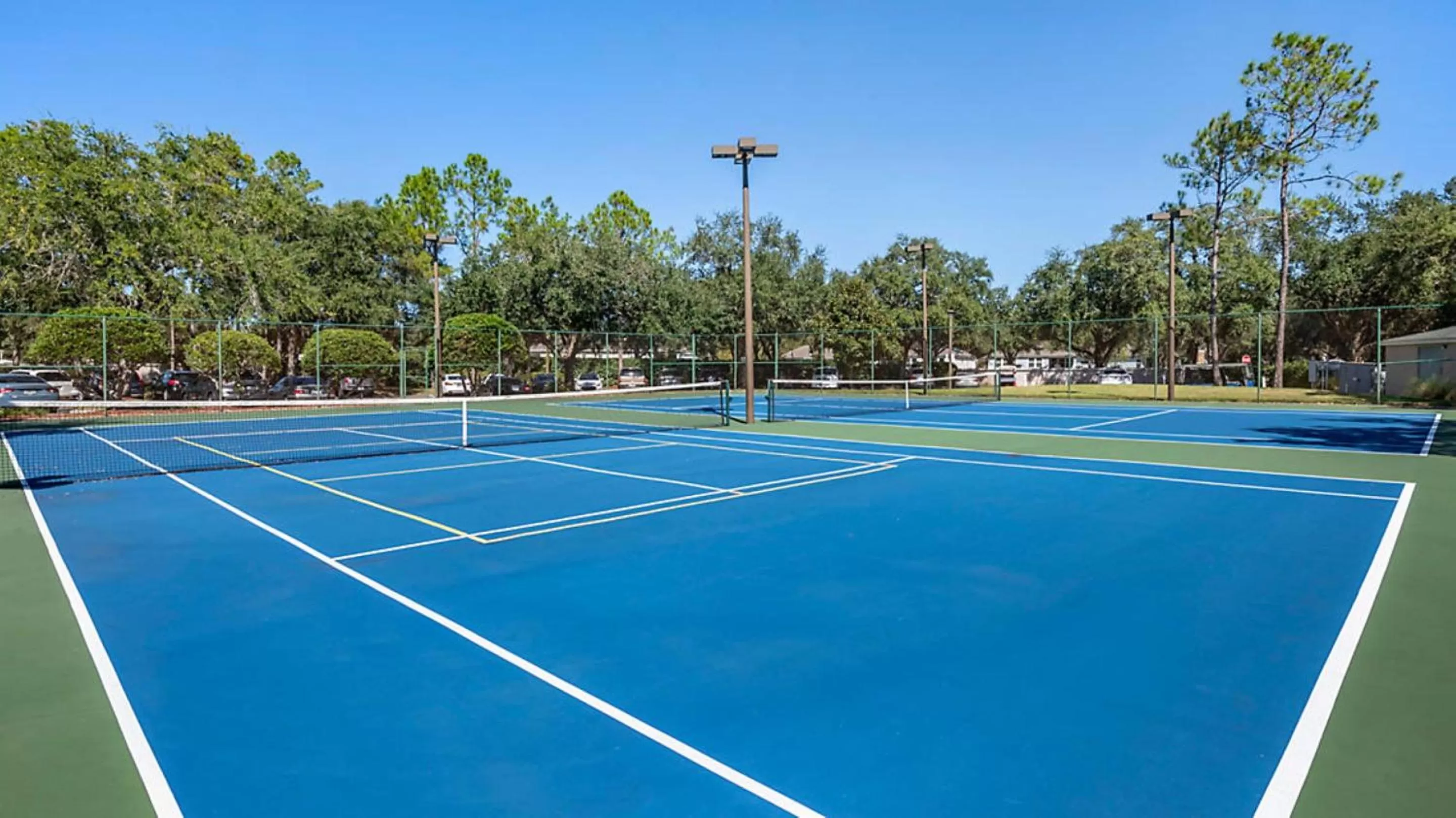 Tennis court in Hilton Vacation Club St Augustine